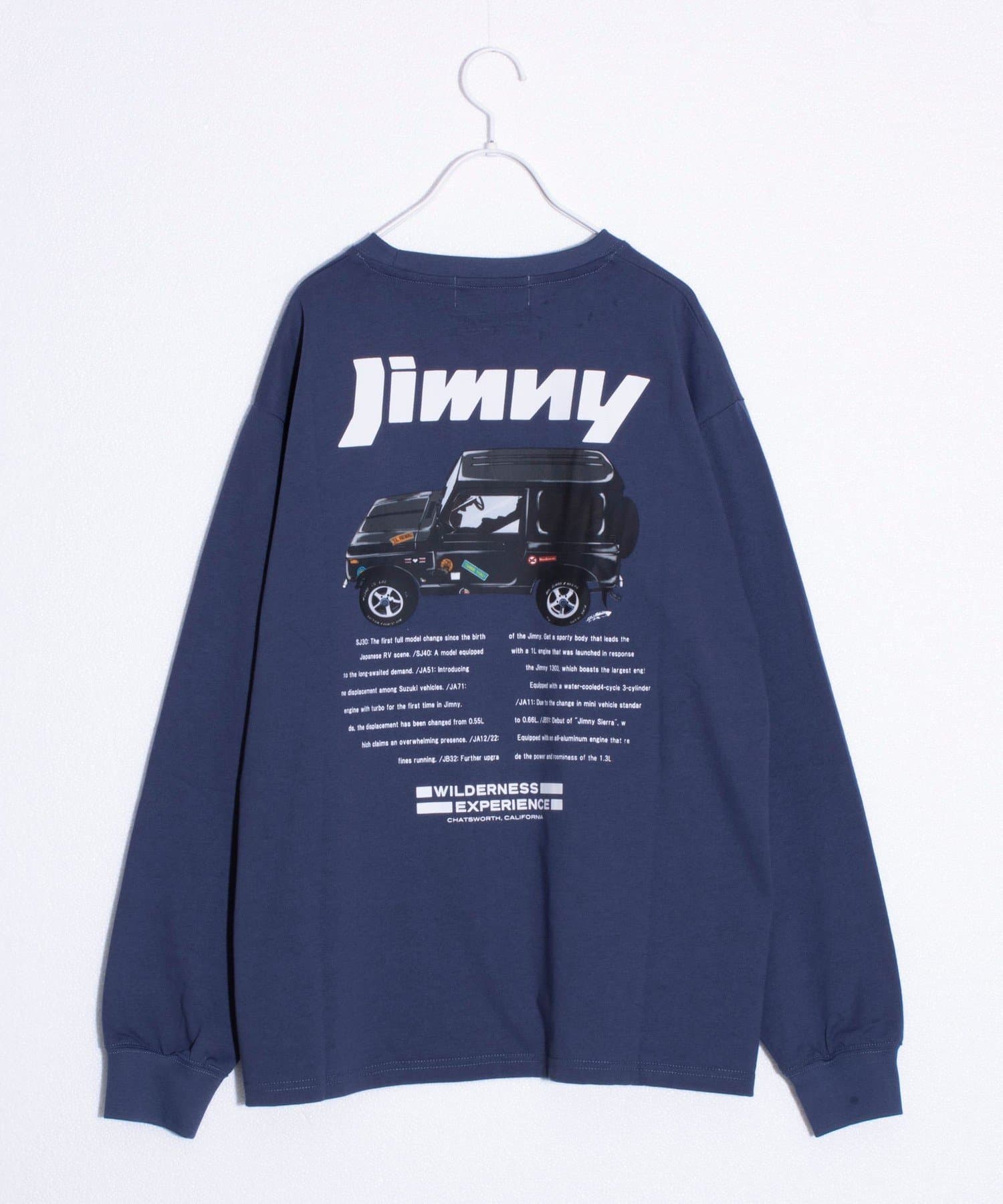 FREDY & GLOSTER(フレディ アンド グロスター) 【WILDERNESS EXPERIENCE×JIMNY】別注プリント ロンT