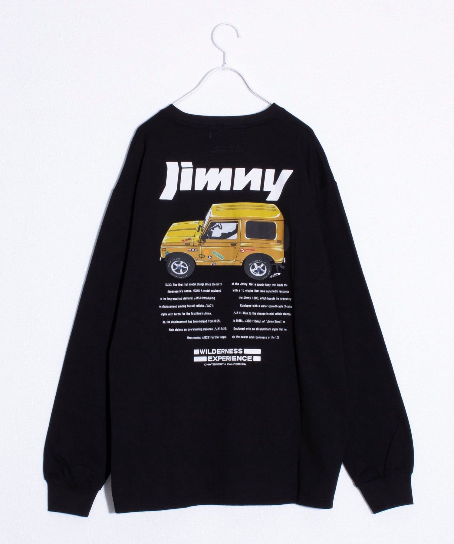 FREDY & GLOSTER(フレディ アンド グロスター) 【WILDERNESS EXPERIENCE×JIMNY】別注プリント ロンT