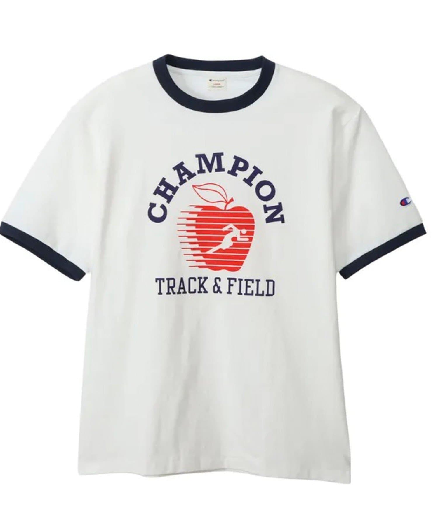 Champion/チャンピオン】ショートスリーブ リンガーTシャツ