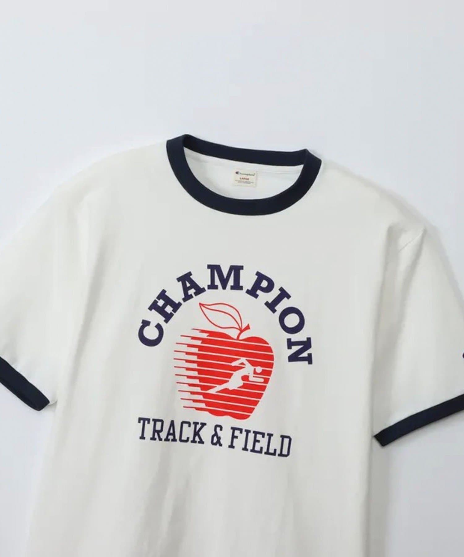 Champion/チャンピオン】ショートスリーブ リンガーTシャツ