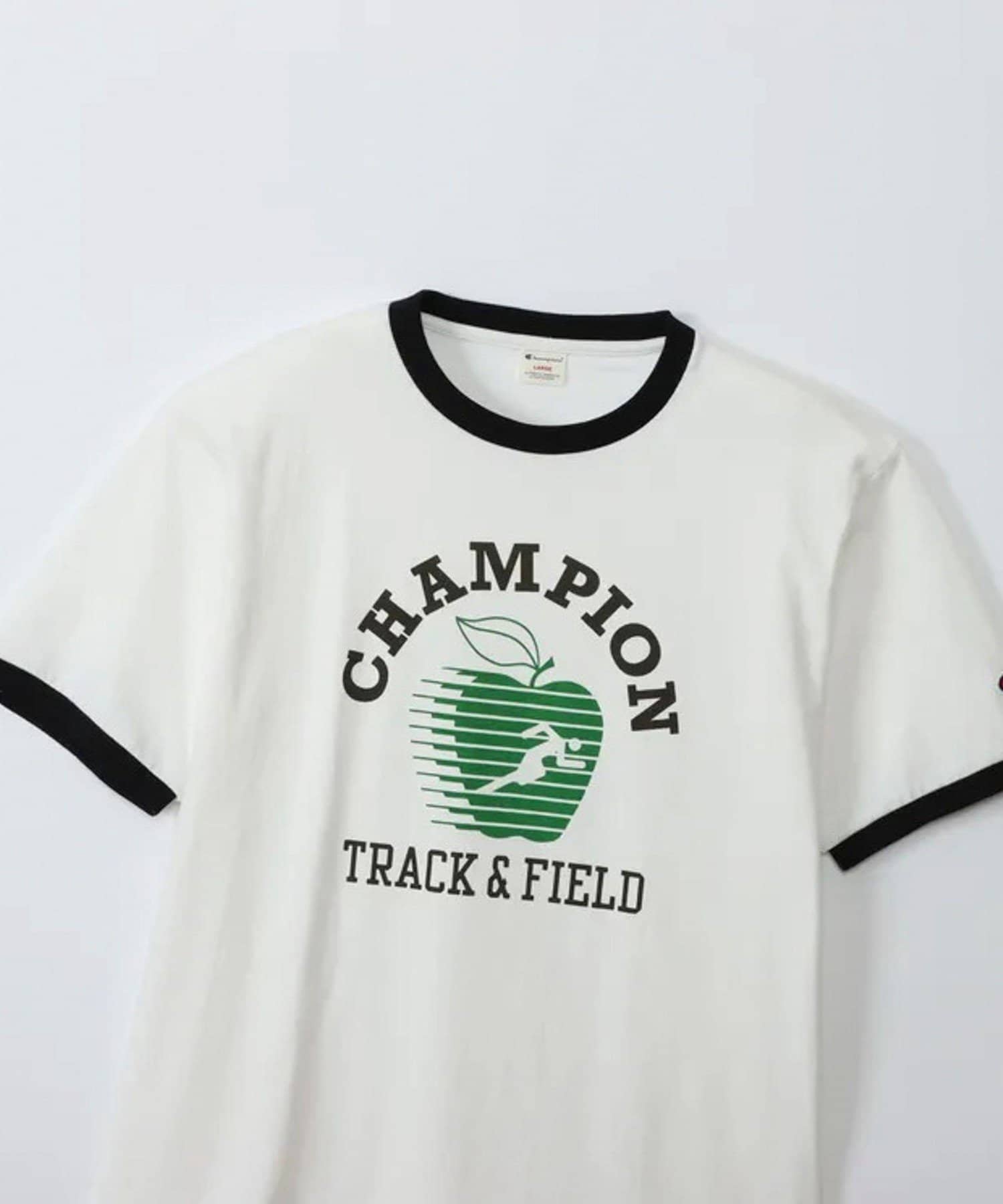 FREDY & GLOSTER(フレディ アンド グロスター) 【Champion/チャンピオン】ショートスリーブ リンガーTシャツ プリントT