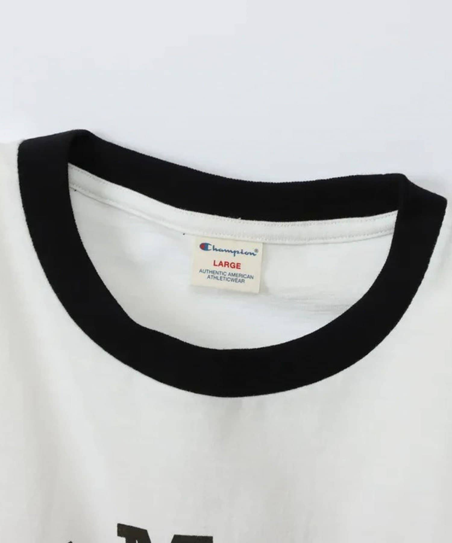 FREDY & GLOSTER(フレディ アンド グロスター) 【Champion/チャンピオン】ショートスリーブ リンガーTシャツ プリントT