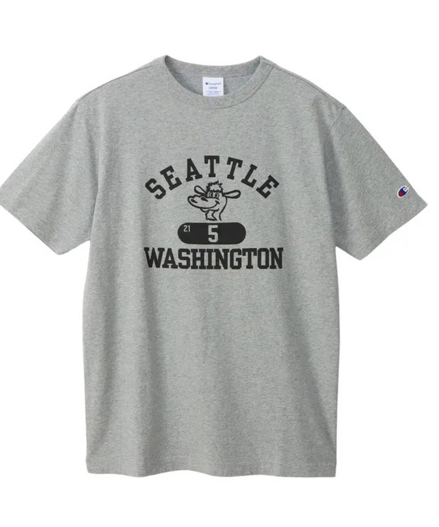 FREDY & GLOSTER(フレディ アンド グロスター) 【Champion】SEATTLE PRINT TEE ショートスリーブTシャツ