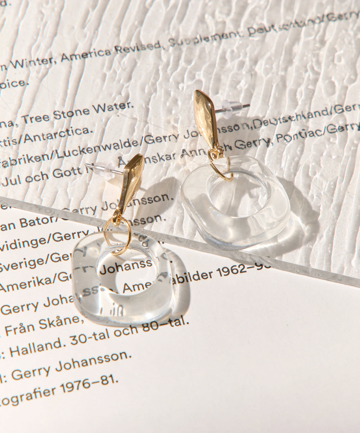 Lattice(ラティス) ニュアンスクリアピアス