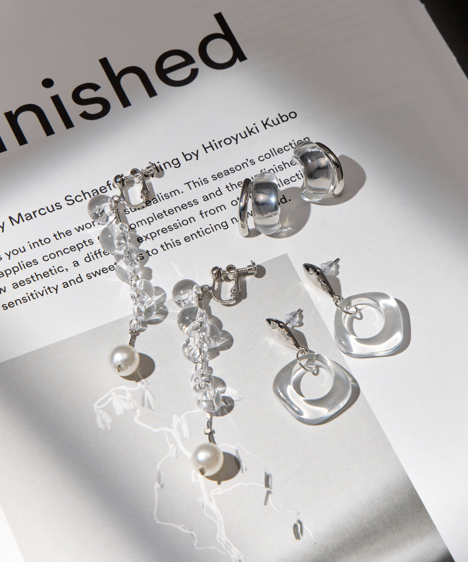 Lattice(ラティス) ニュアンスクリアピアス