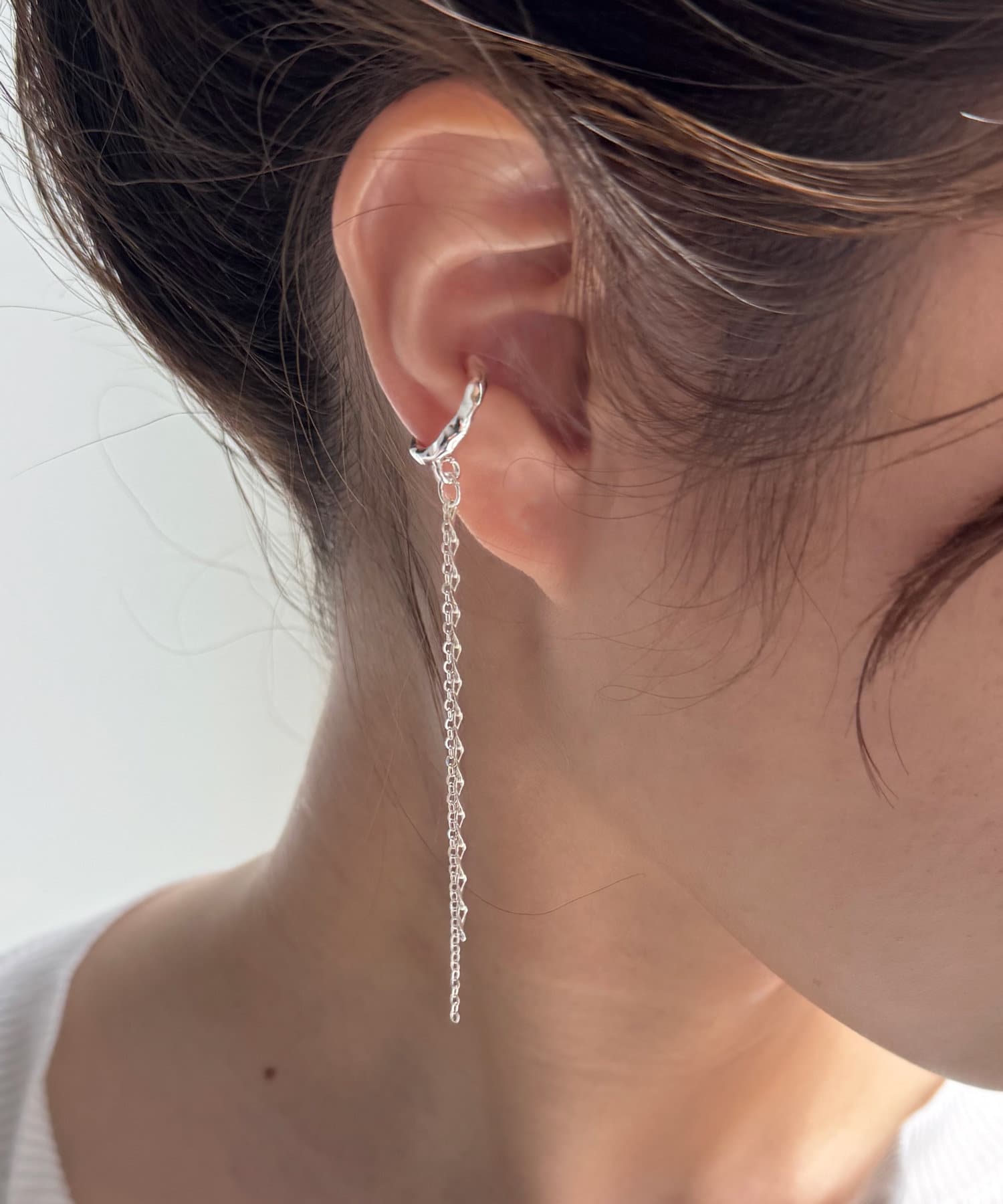 Lattice(ラティス) ロングチェーンイヤカフ