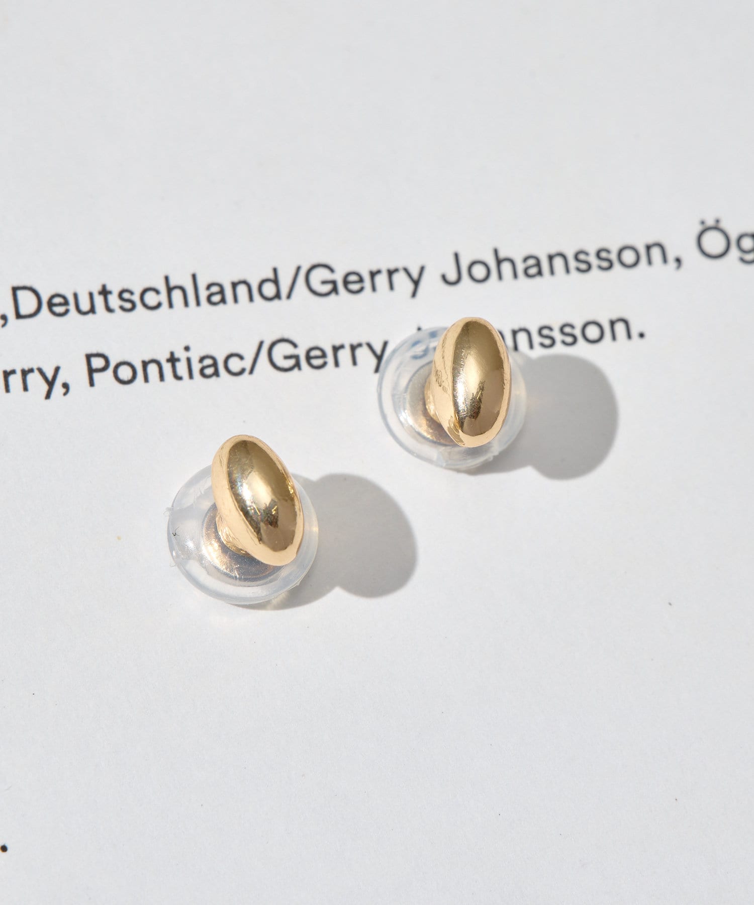 Lattice(ラティス) ぷっくりメタルマグネットピアス