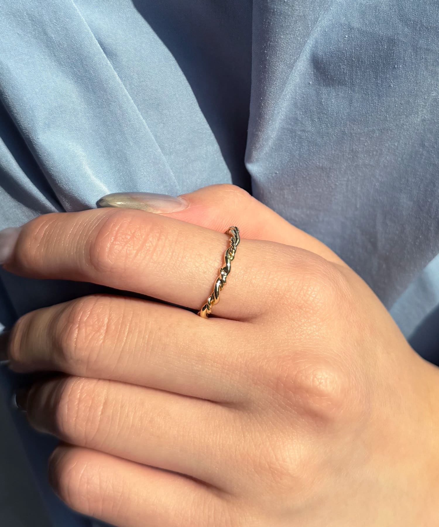 Lattice(ラティス) ロープメタルリング