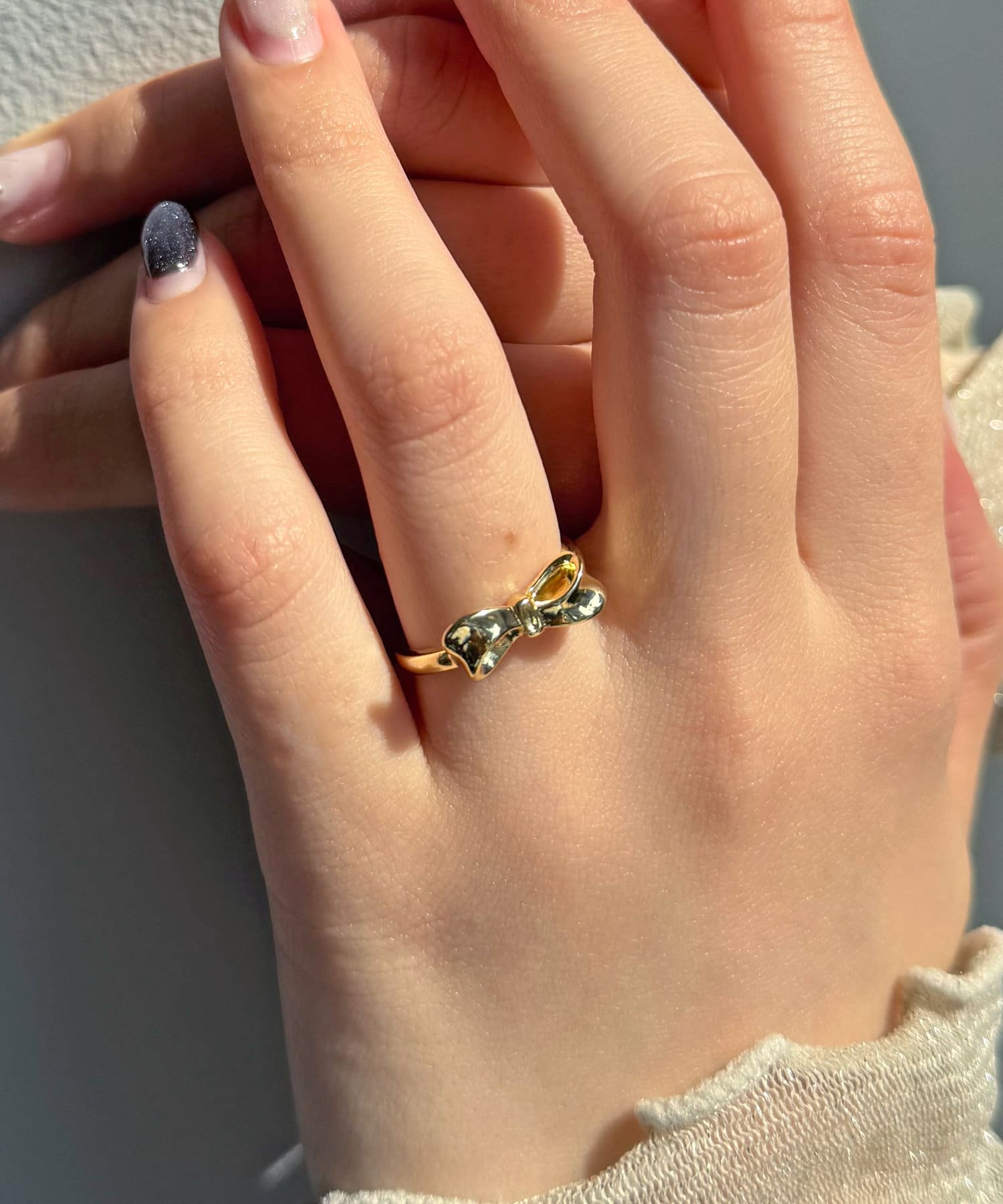 Lattice(ラティス) メタルリボンリング