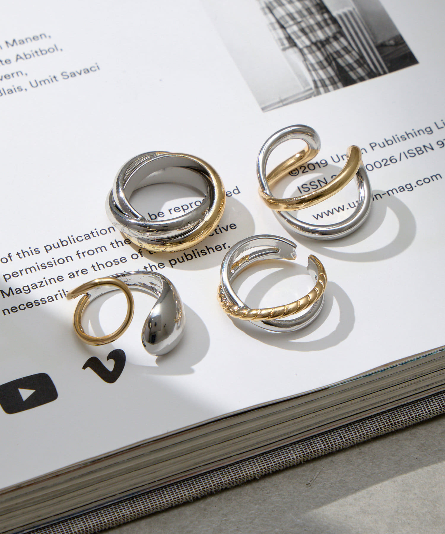 Lattice(ラティス) メタルミックスリング