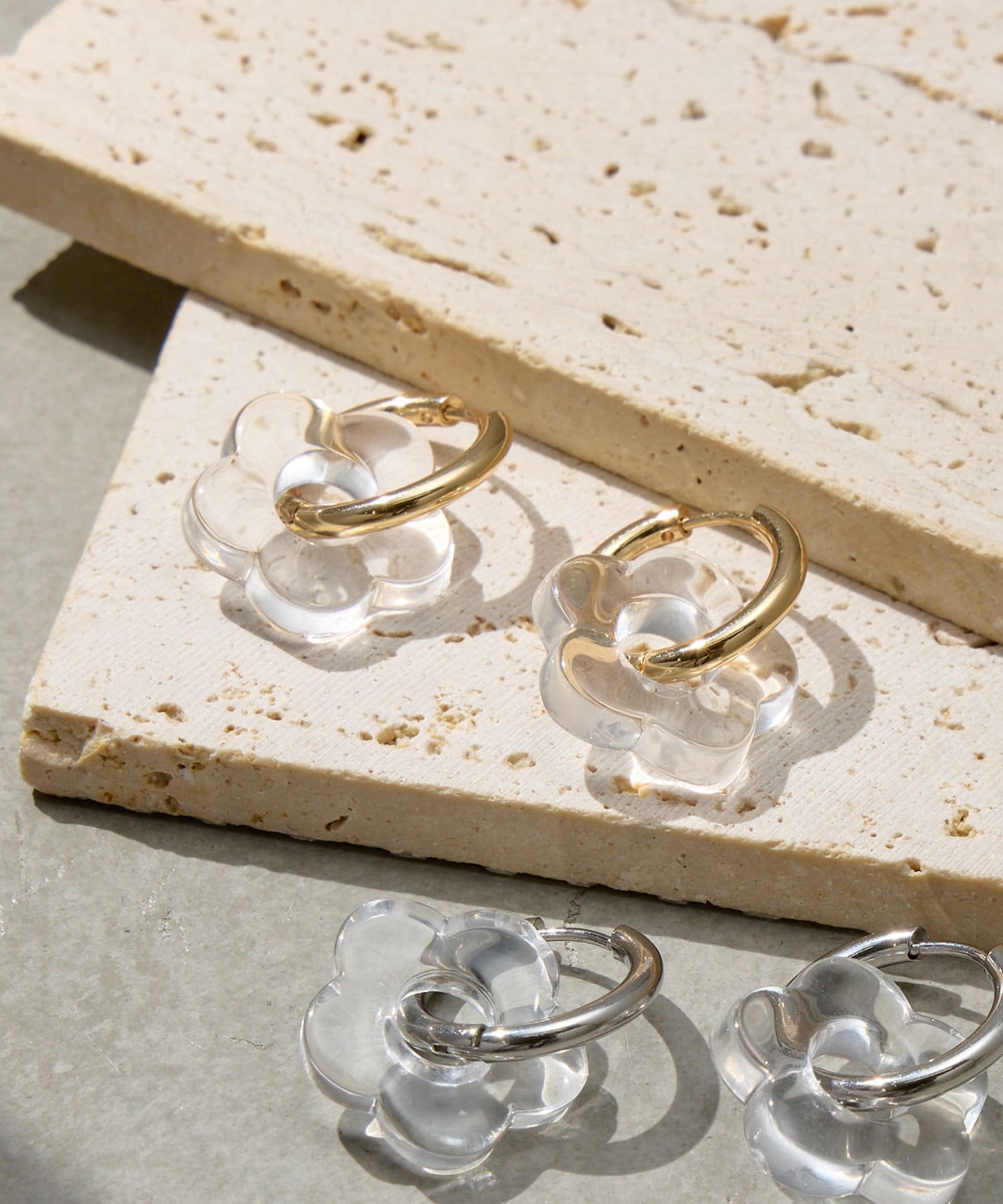 Lattice(ラティス) 2wayフラワーピアス