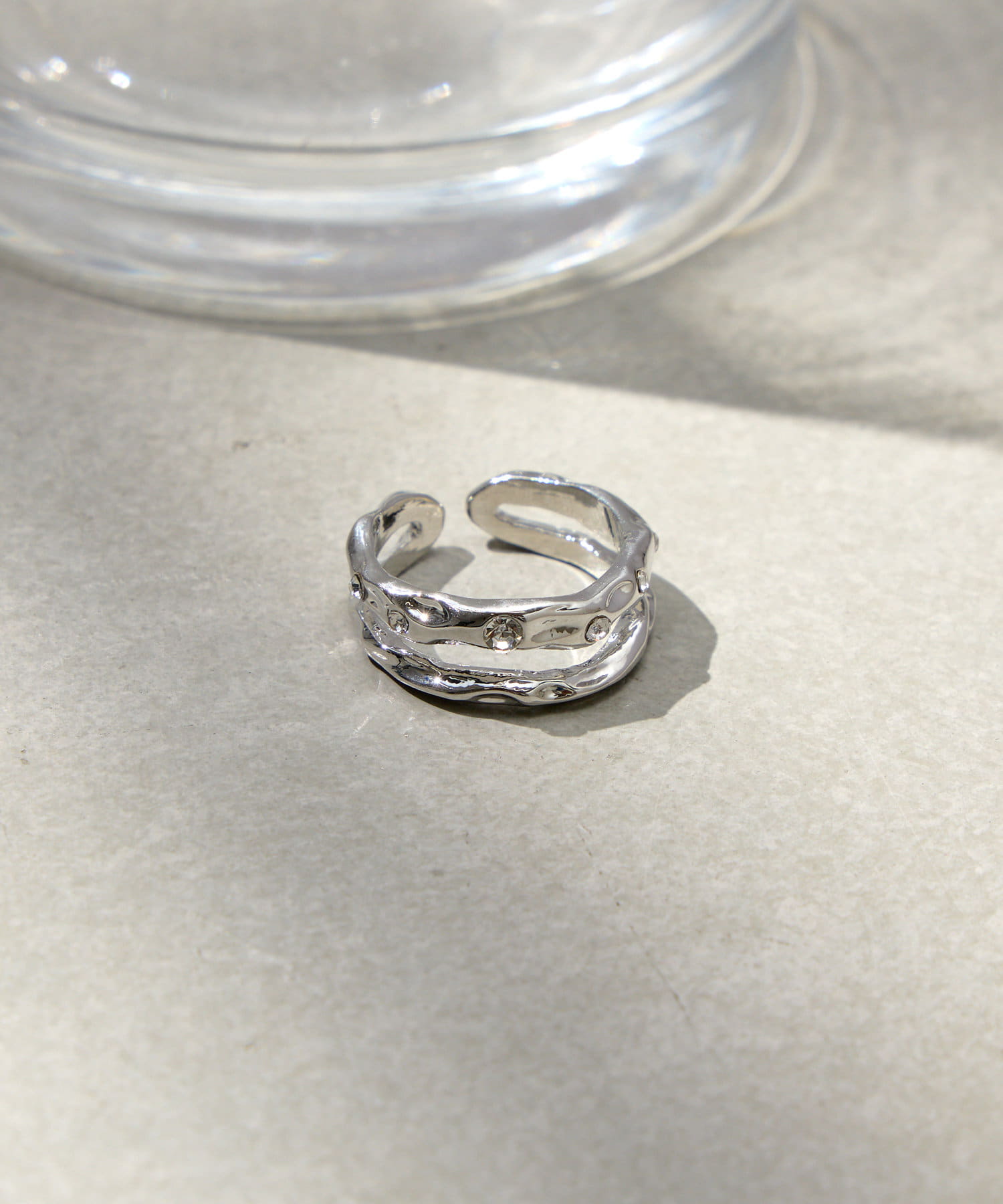 Lattice(ラティス) ストーンリング