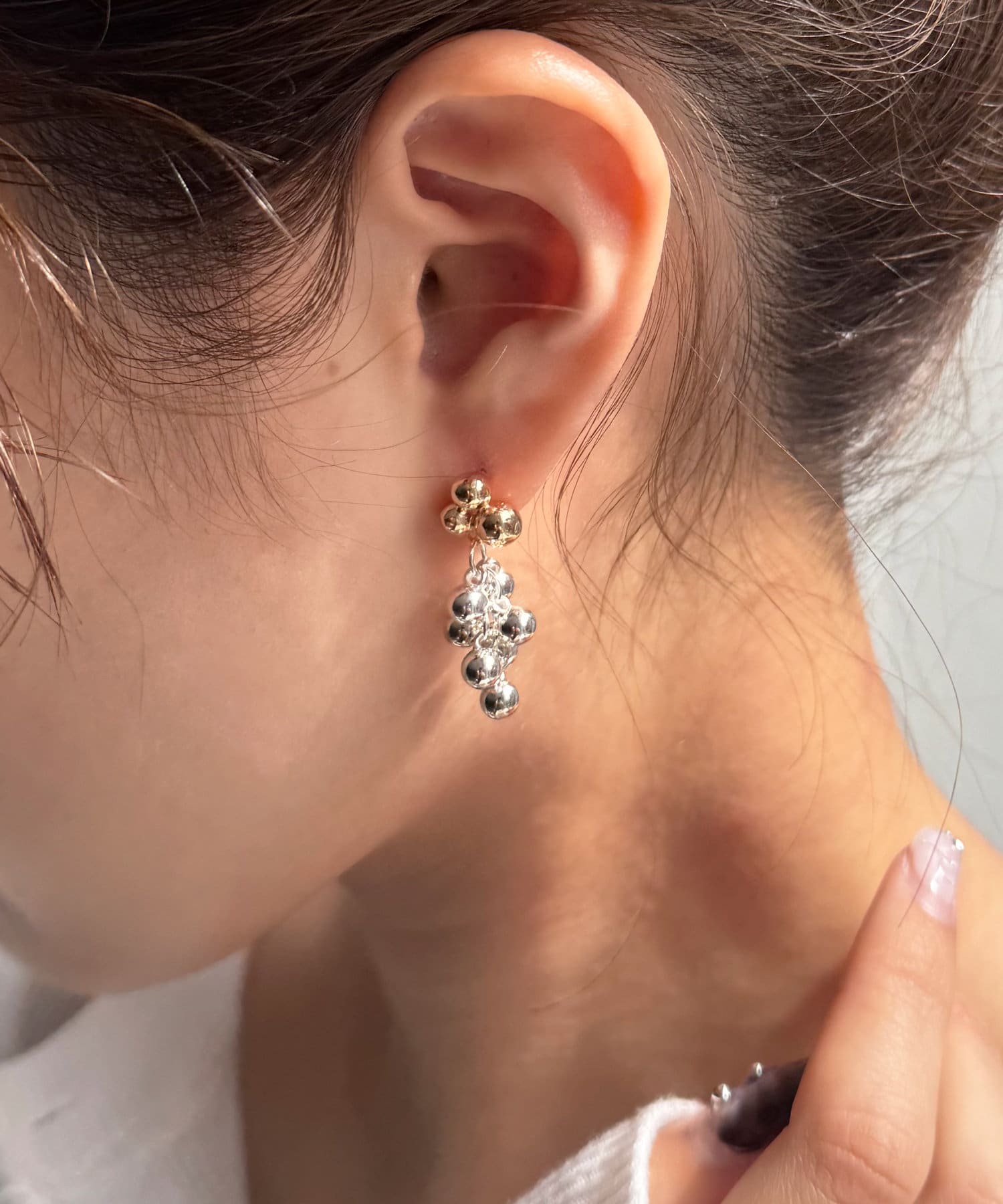 Lattice(ラティス) ミックスボールピアス