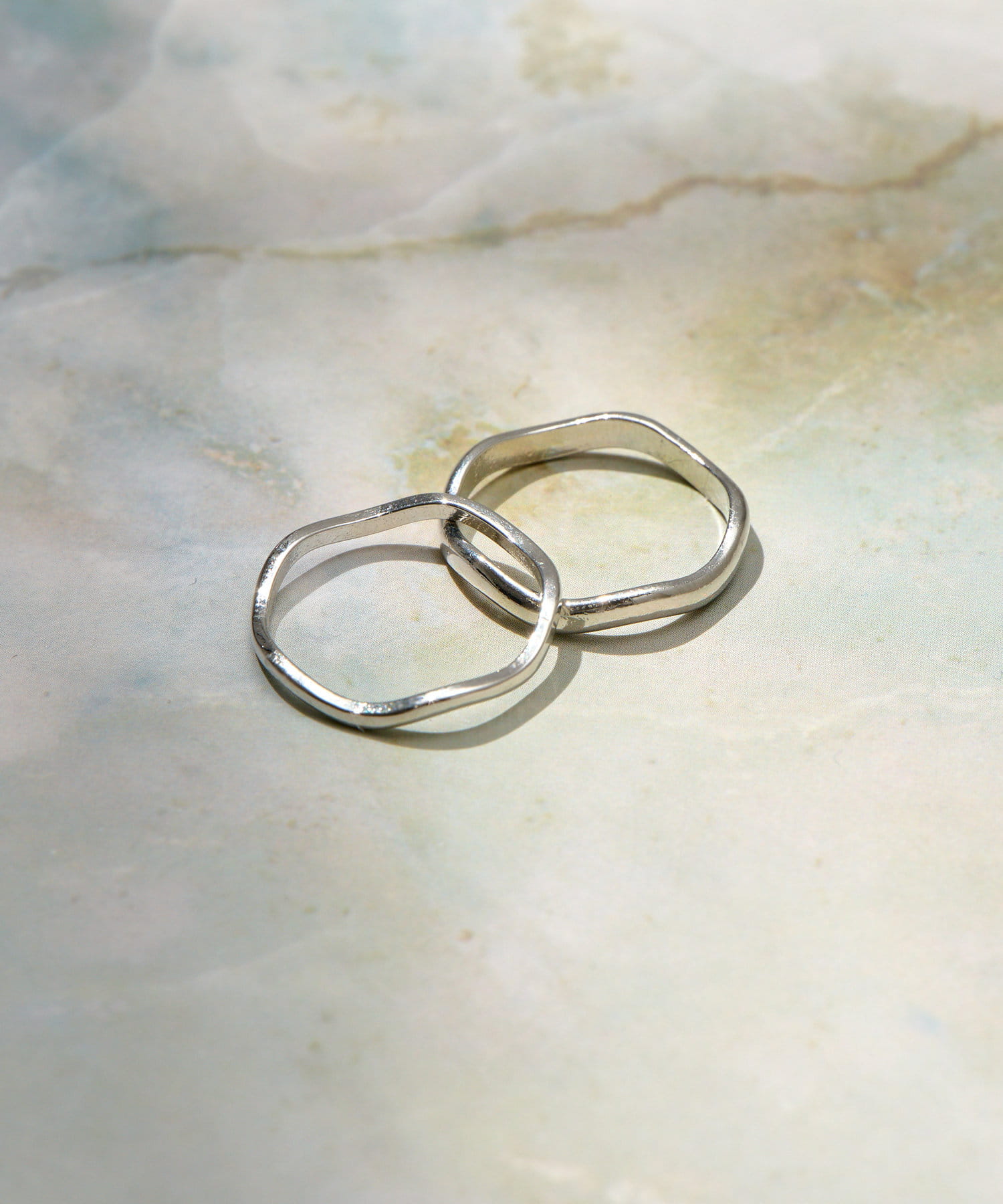 Lattice(ラティス) ニュアンスリングセット(2P)