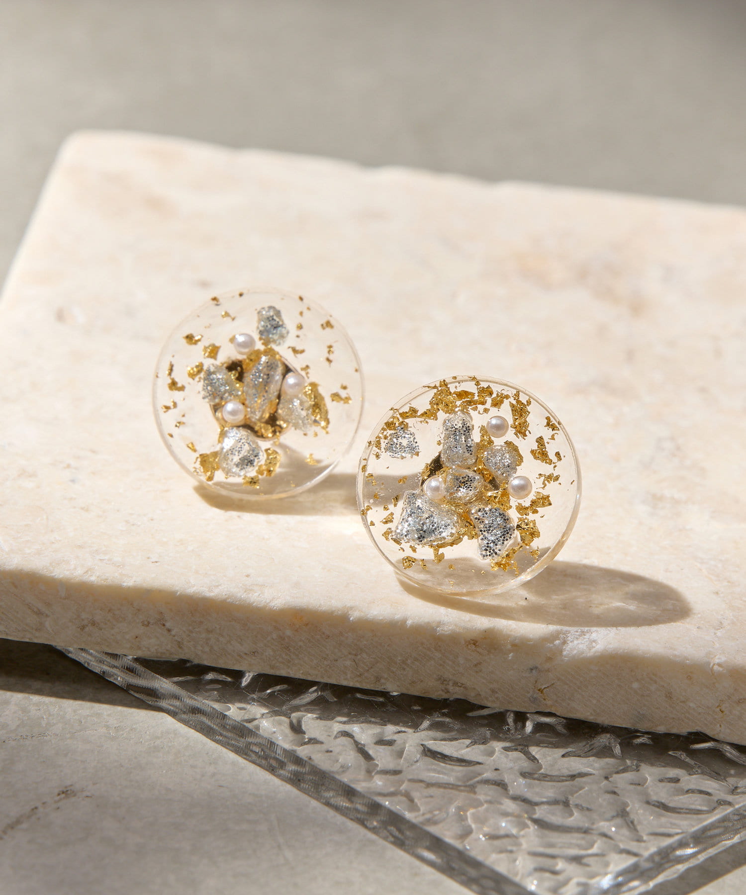 Lattice(ラティス) ニュアンスクリアピアス