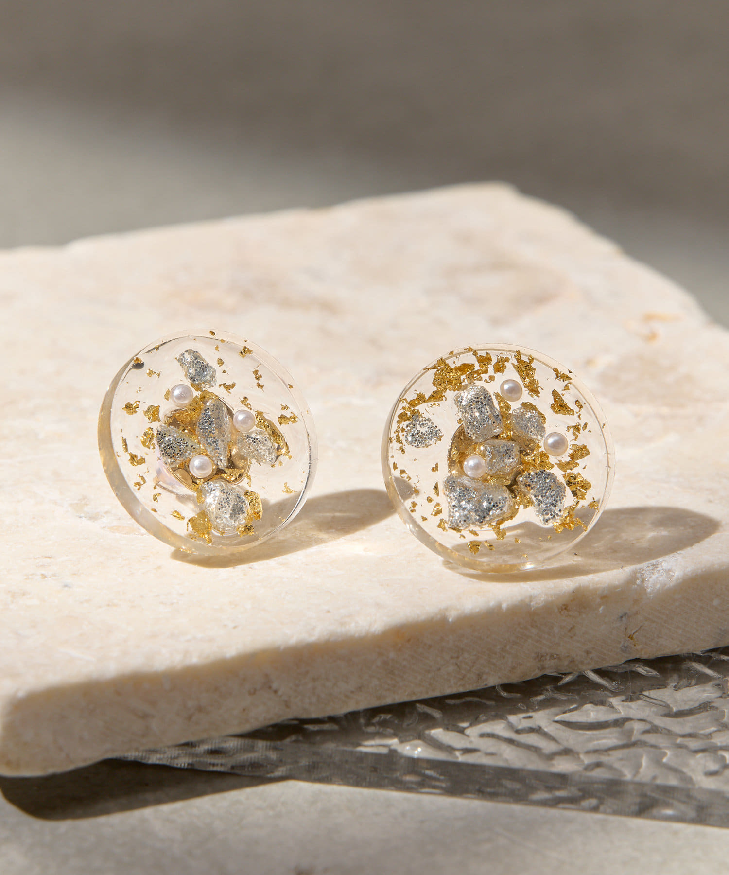 Lattice(ラティス) ニュアンスクリアピアス