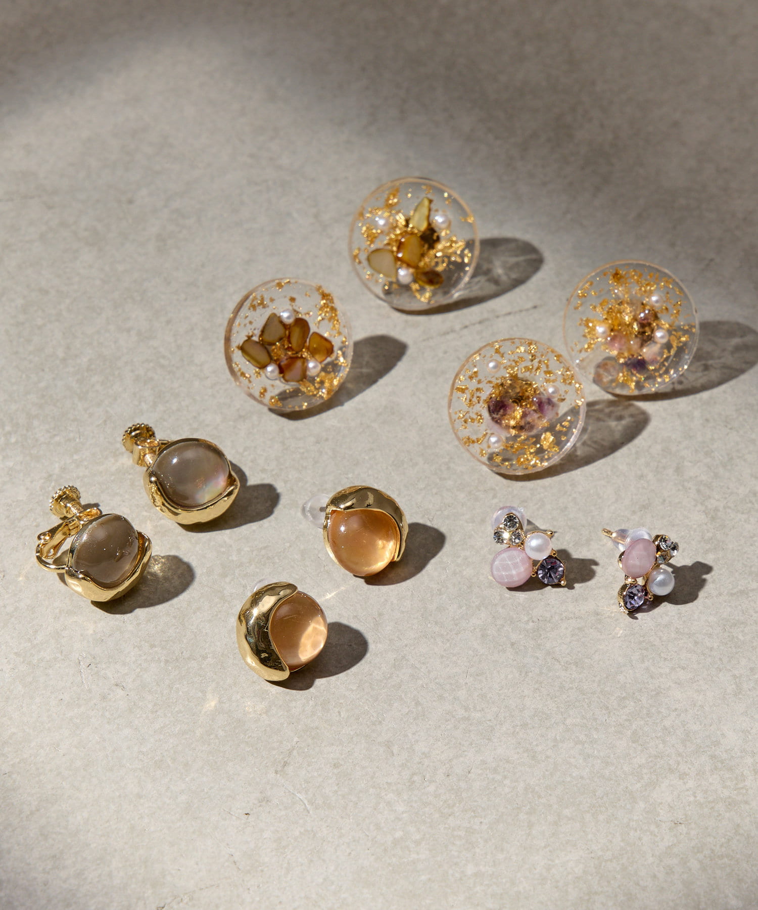 Lattice(ラティス) ストーンパールピアス