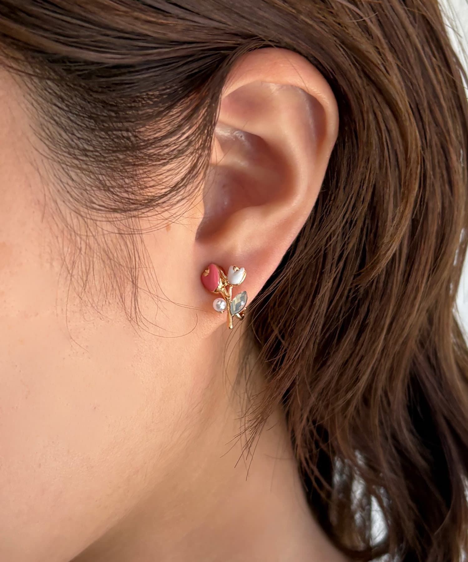 Lattice(ラティス) チューリップカラーイヤリング