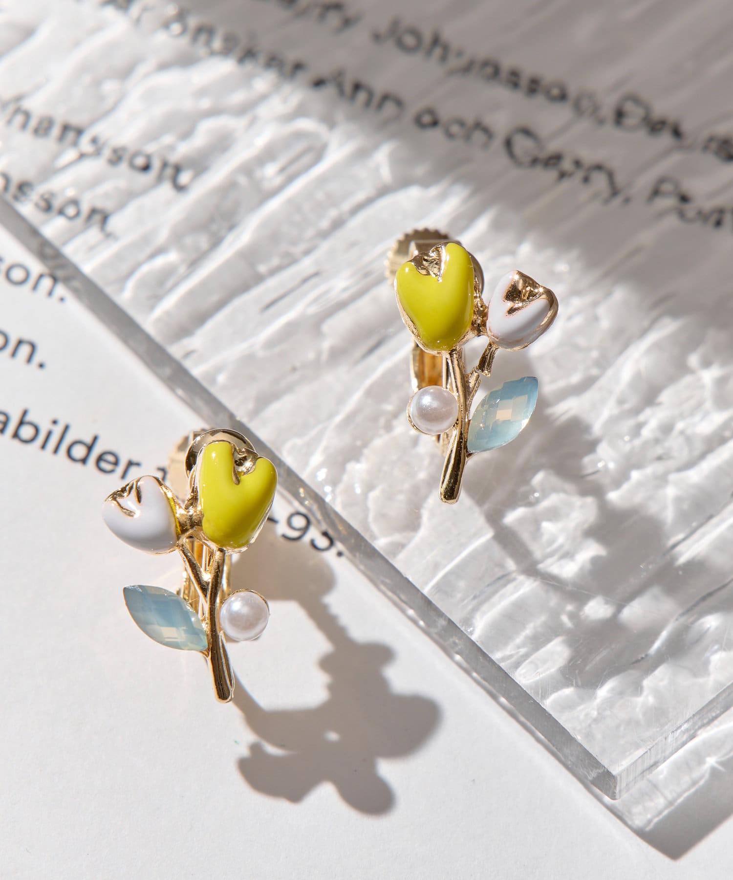 Lattice(ラティス) チューリップカラーイヤリング