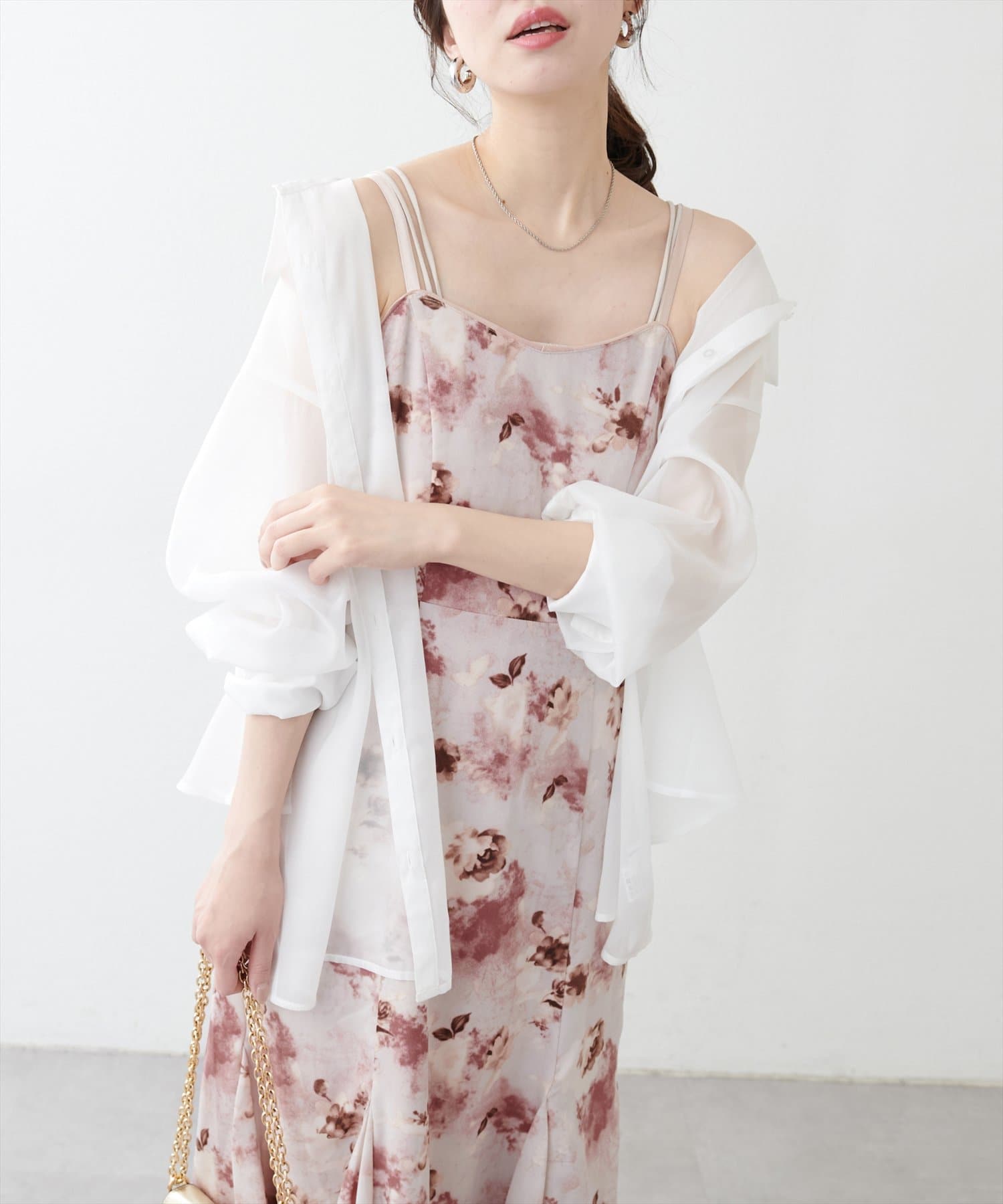 パルクロ・店舗限定 /【mizumami】裾ボリュームシアーキャミ