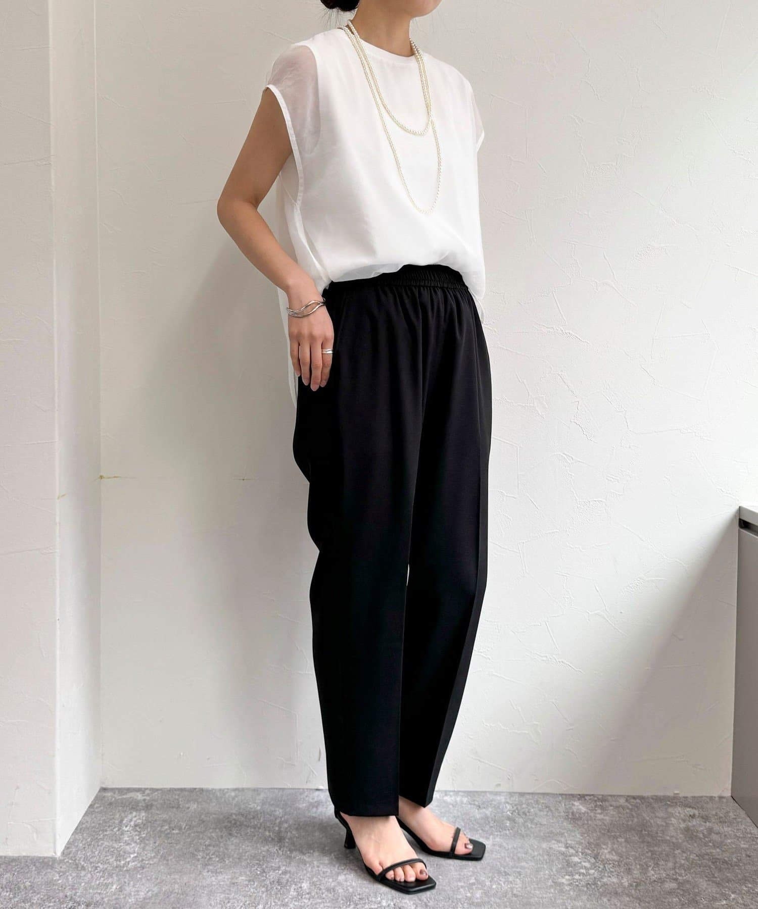 FREDY & GLOSTER(フレディ アンド グロスター) パール／メタルマルチロングネックレス