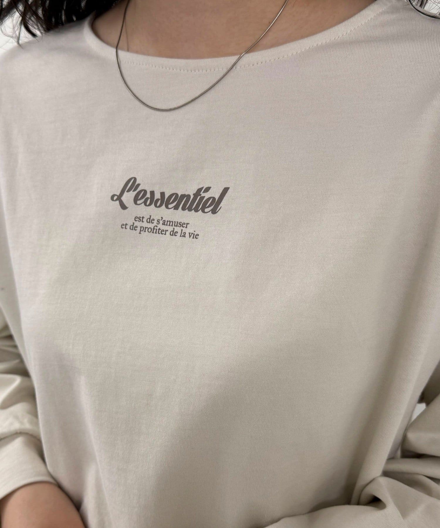 FREDY & GLOSTER(フレディ アンド グロスター) シルケット天竺ボートロゴTシャツ