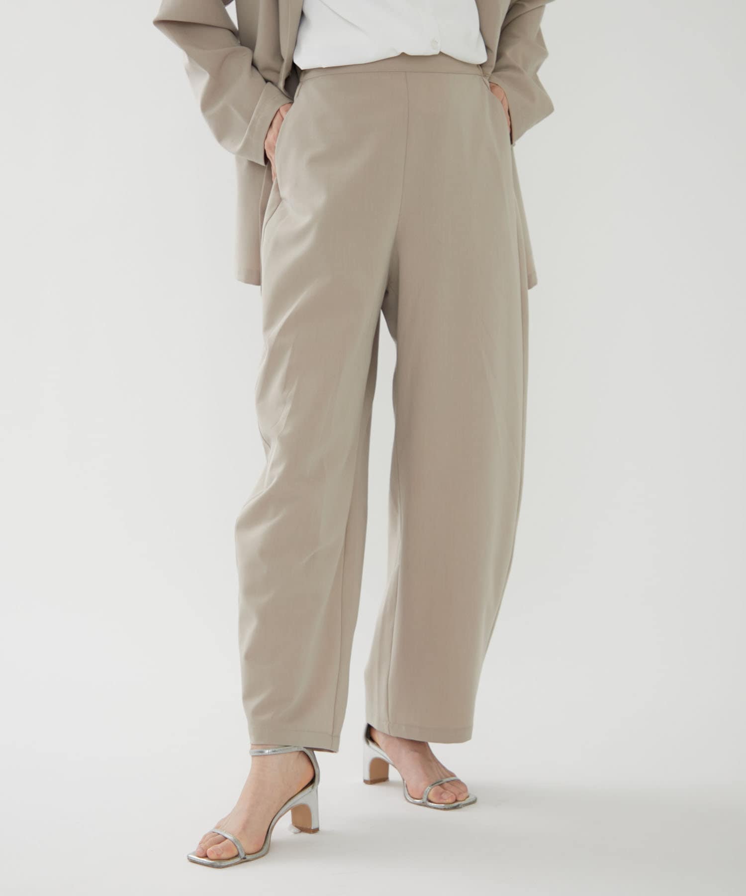 NICE CLAUP / OLIVE des OLIVE OUTLET(ナイスクラップ  / オリーブ デ オリーブ アウトレット) イージーカーブパンツ