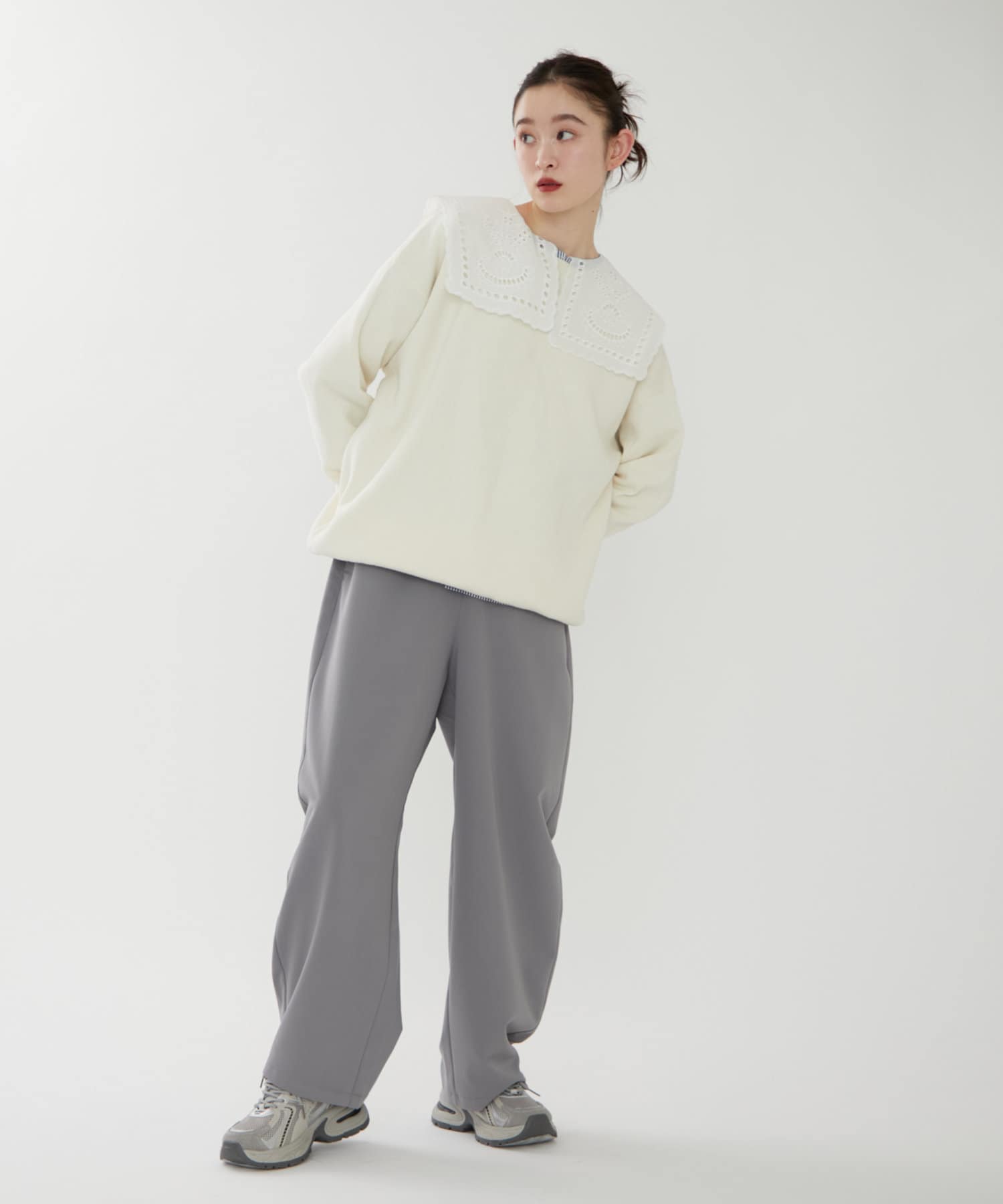 NICE CLAUP / OLIVE des OLIVE OUTLET(ナイスクラップ  / オリーブ デ オリーブ アウトレット) イージーカーブパンツ