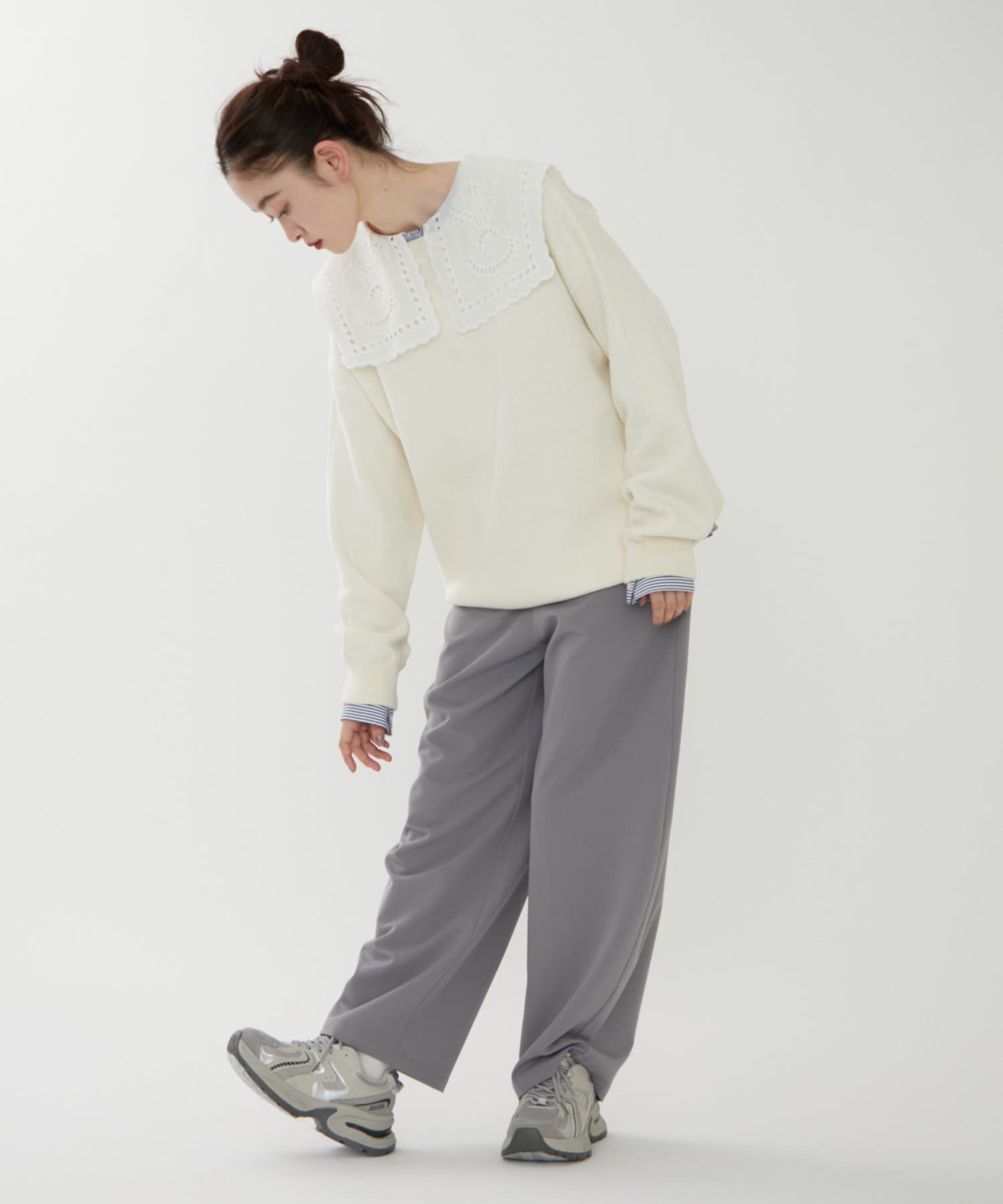 NICE CLAUP / OLIVE des OLIVE OUTLET(ナイスクラップ  / オリーブ デ オリーブ アウトレット) イージーカーブパンツ