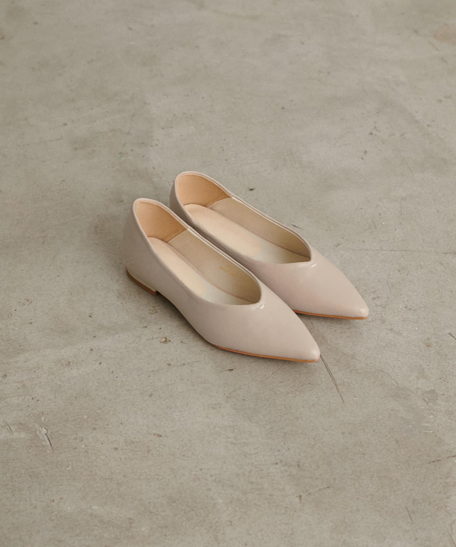 NICE CLAUP / OLIVE des OLIVE OUTLET(ナイスクラップ  / オリーブ デ オリーブ アウトレット) 【LARUTA】ポインテッドパンプス