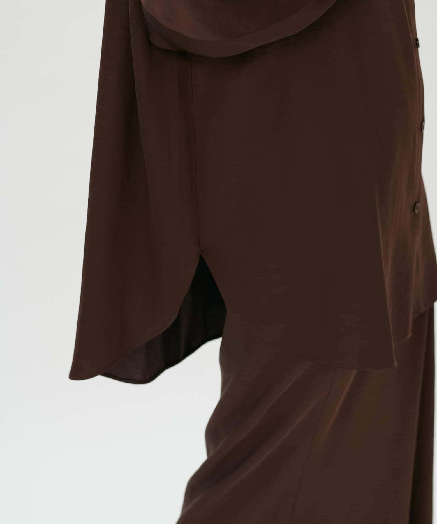 NICE CLAUP / OLIVE des OLIVE OUTLET(ナイスクラップ  / オリーブ デ オリーブ アウトレット) 【LARUTA】とろみドルマンミドルシャツ