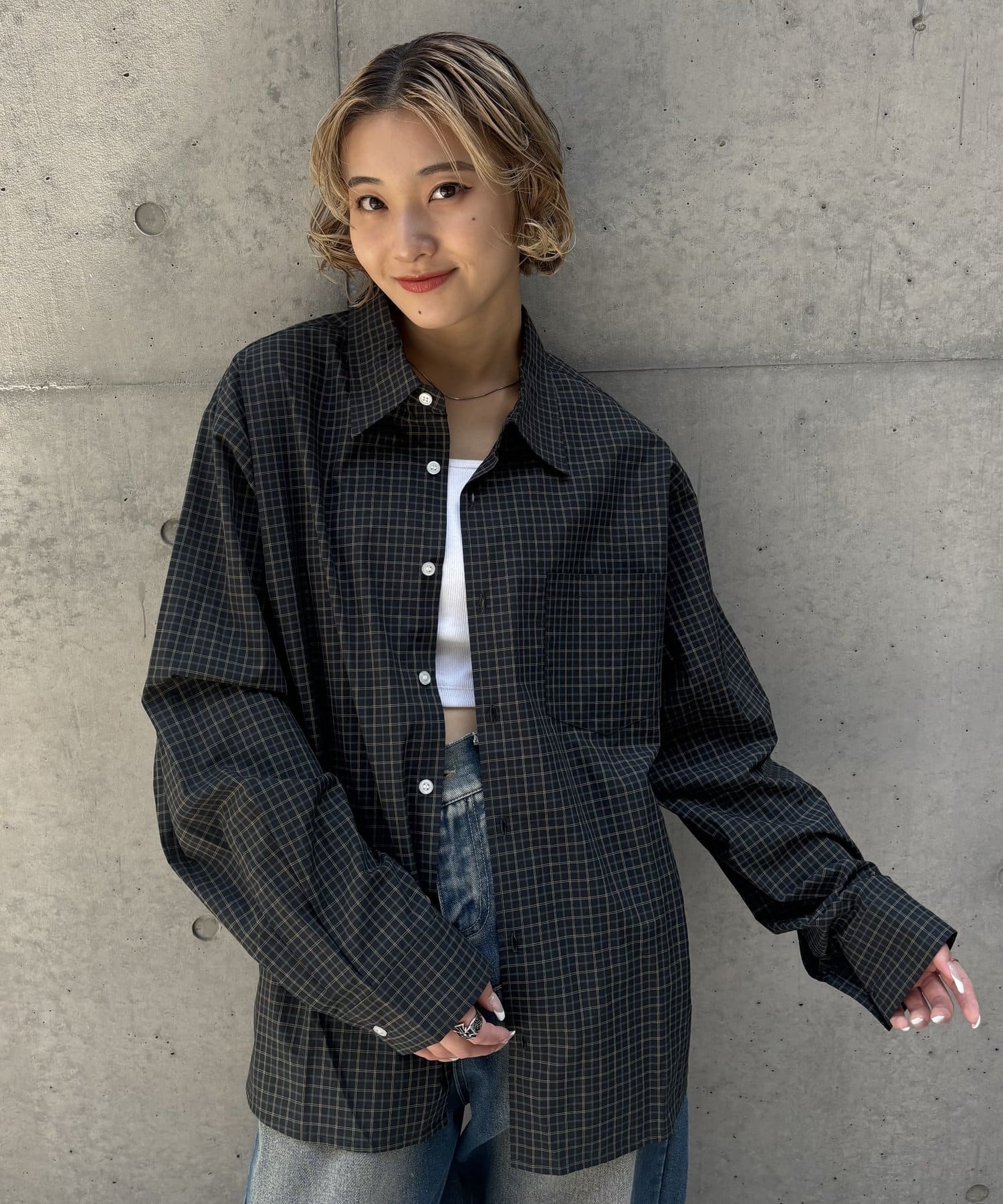 WHO’S WHO gallery(フーズフーギャラリー) 【KOOKY'N/クーキー】チェックシャツ / UNISEX/ユニセックス