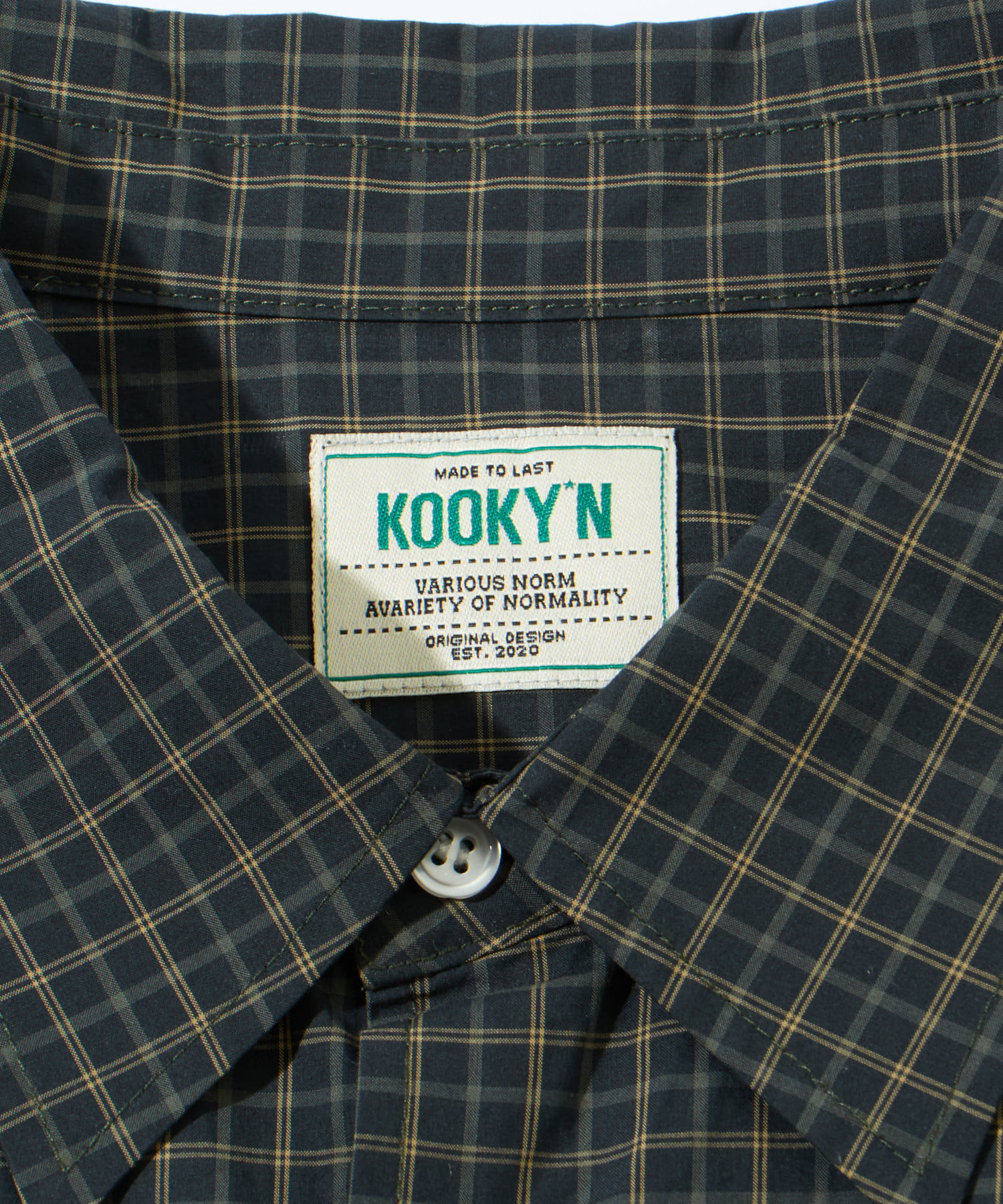 WHO’S WHO gallery(フーズフーギャラリー) 【KOOKY'N/クーキー】チェックシャツ / UNISEX/ユニセックス
