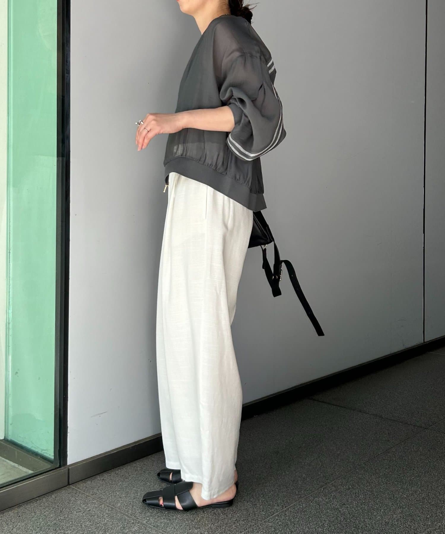 リネンカーブパンツ | Jena espace merveilleux(ジェナ エスパス