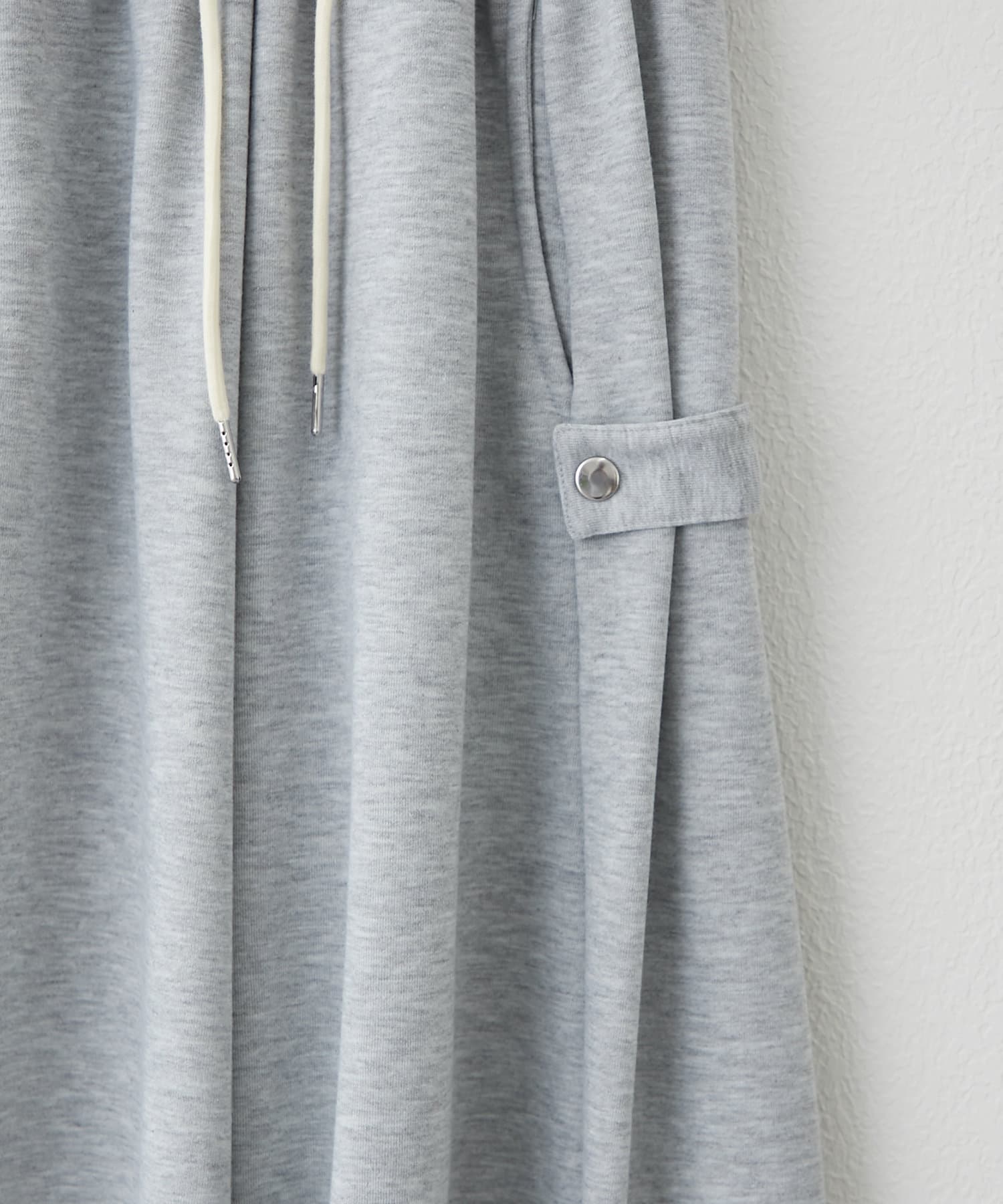 Remind me and forever(リマインドミーアンドフォーエバー) 【NUNIFE】2WAYデザインルーズスウェットパンツ