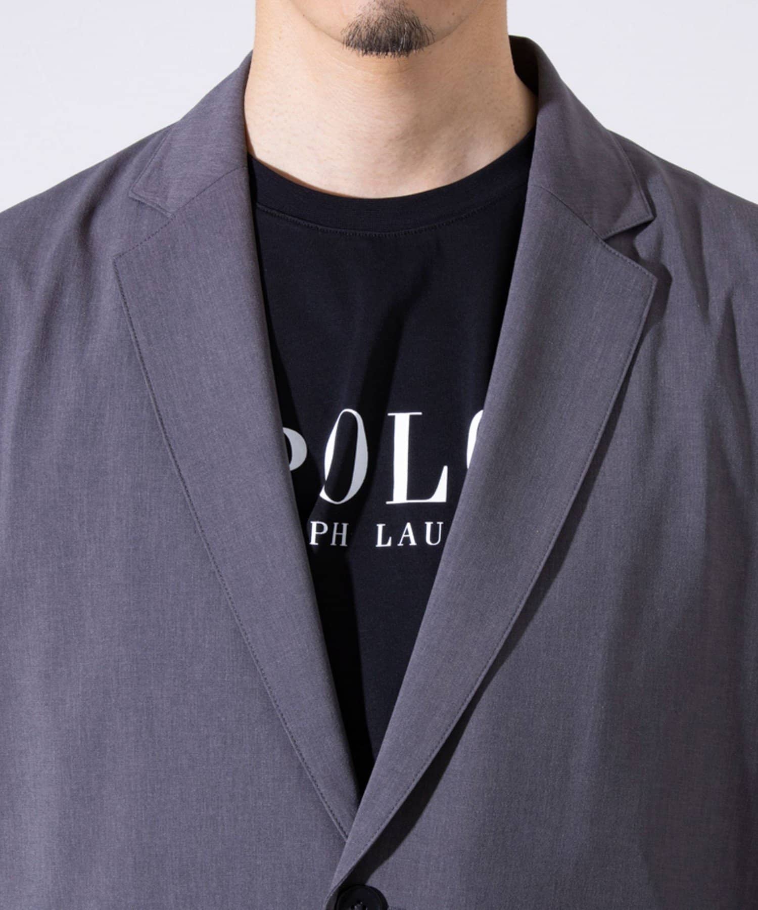 FREDY & GLOSTER(フレディ アンド グロスター) 【GLOSTER】COOLMAX ポリトロテーラードジャケット イージーケア2B