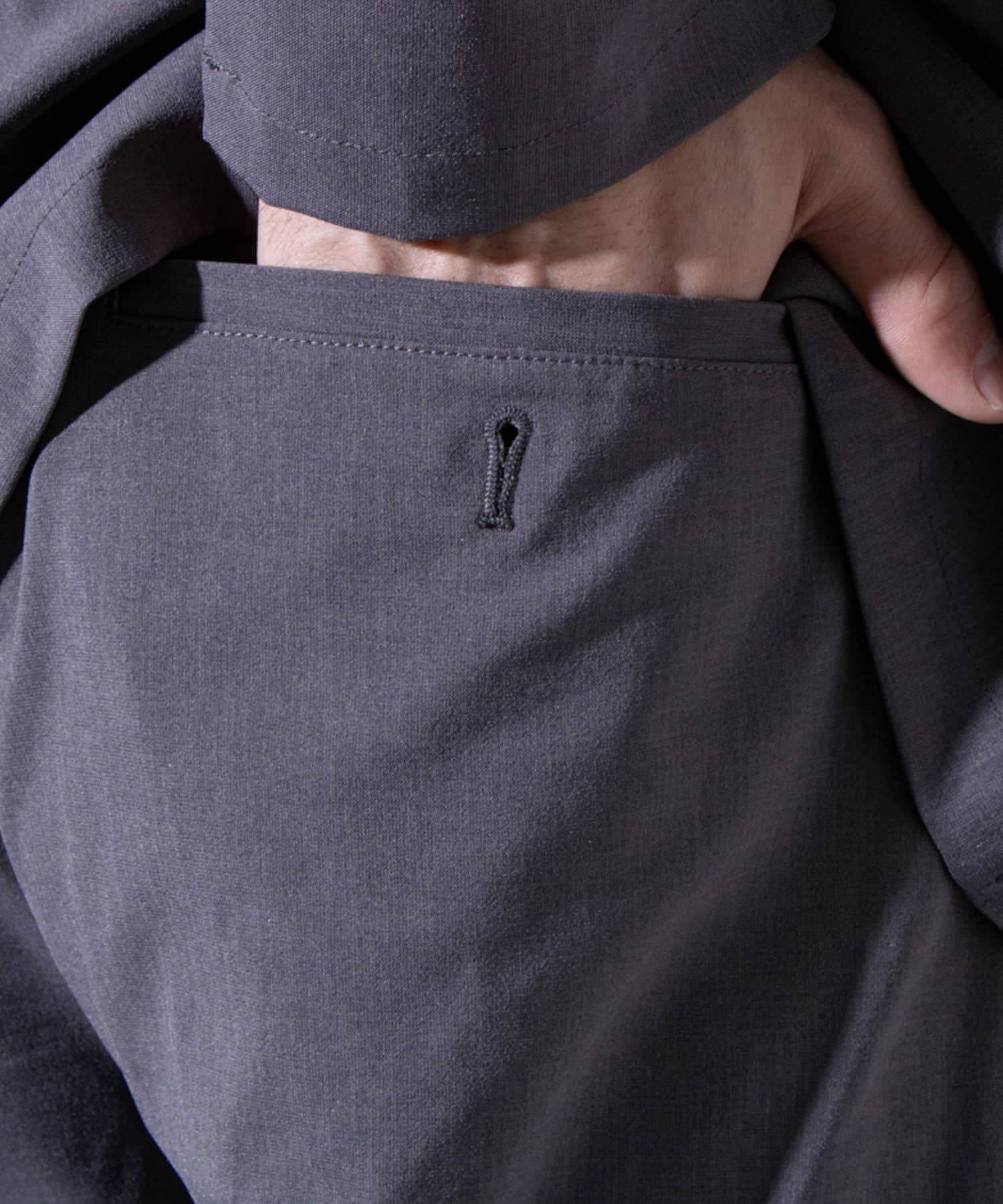 FREDY & GLOSTER(フレディ アンド グロスター) 【GLOSTER/グロスター】COOLMAX ポリトロスラックス イージーパンツ