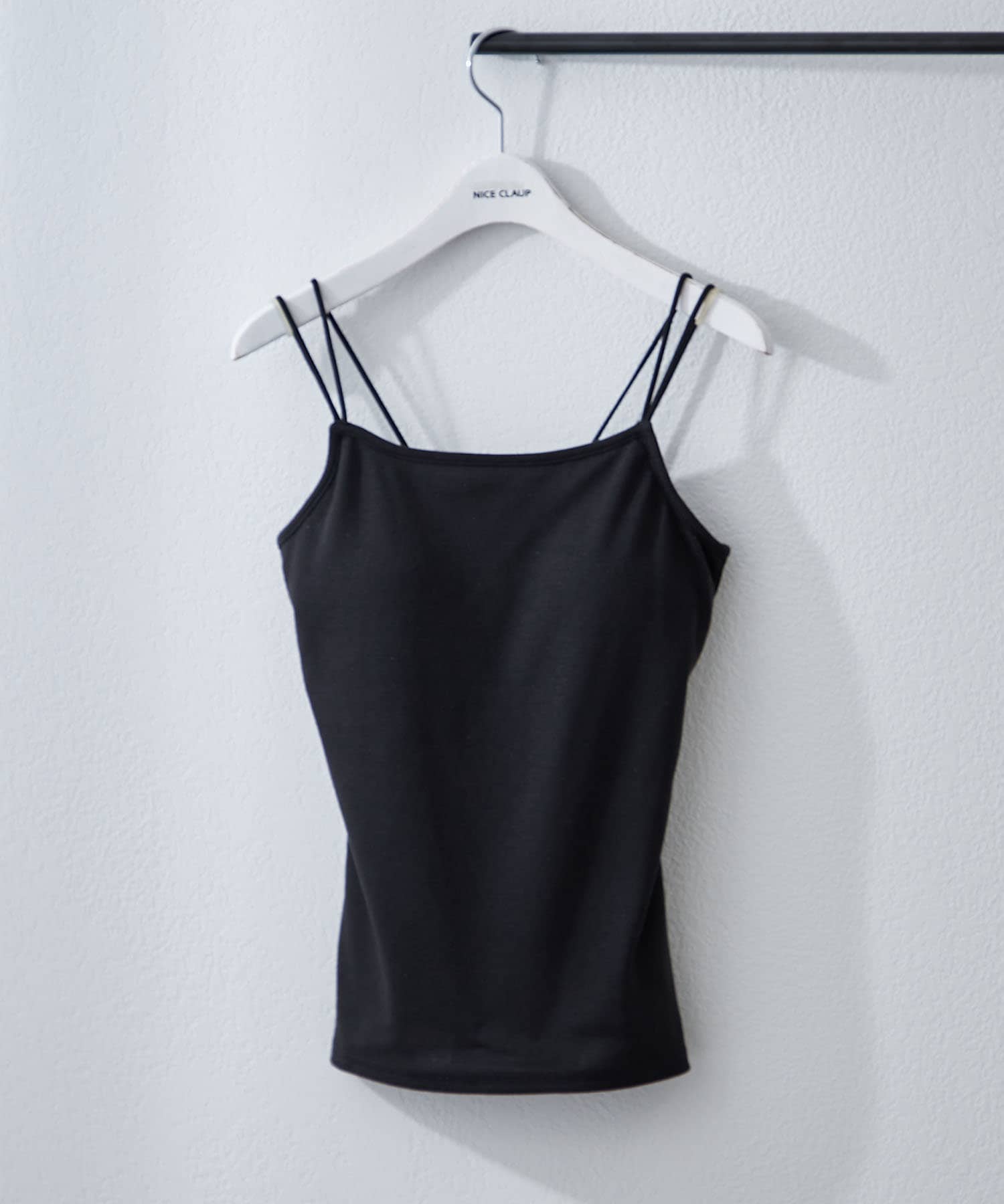 NICE CLAUP / OLIVE des OLIVE OUTLET(ナイスクラップ  / オリーブ デ オリーブ アウトレット) 【OUTLET限定】Wストラップカップ付キャミ