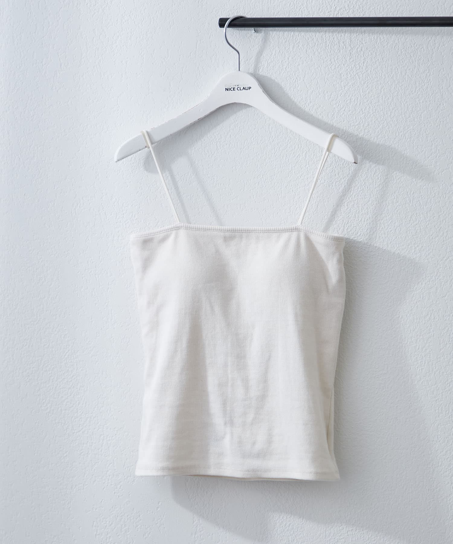 NICE CLAUP / OLIVE des OLIVE OUTLET(ナイスクラップ  / オリーブ デ オリーブ アウトレット) 【OUTLET限定】カップ付ベアキャミ