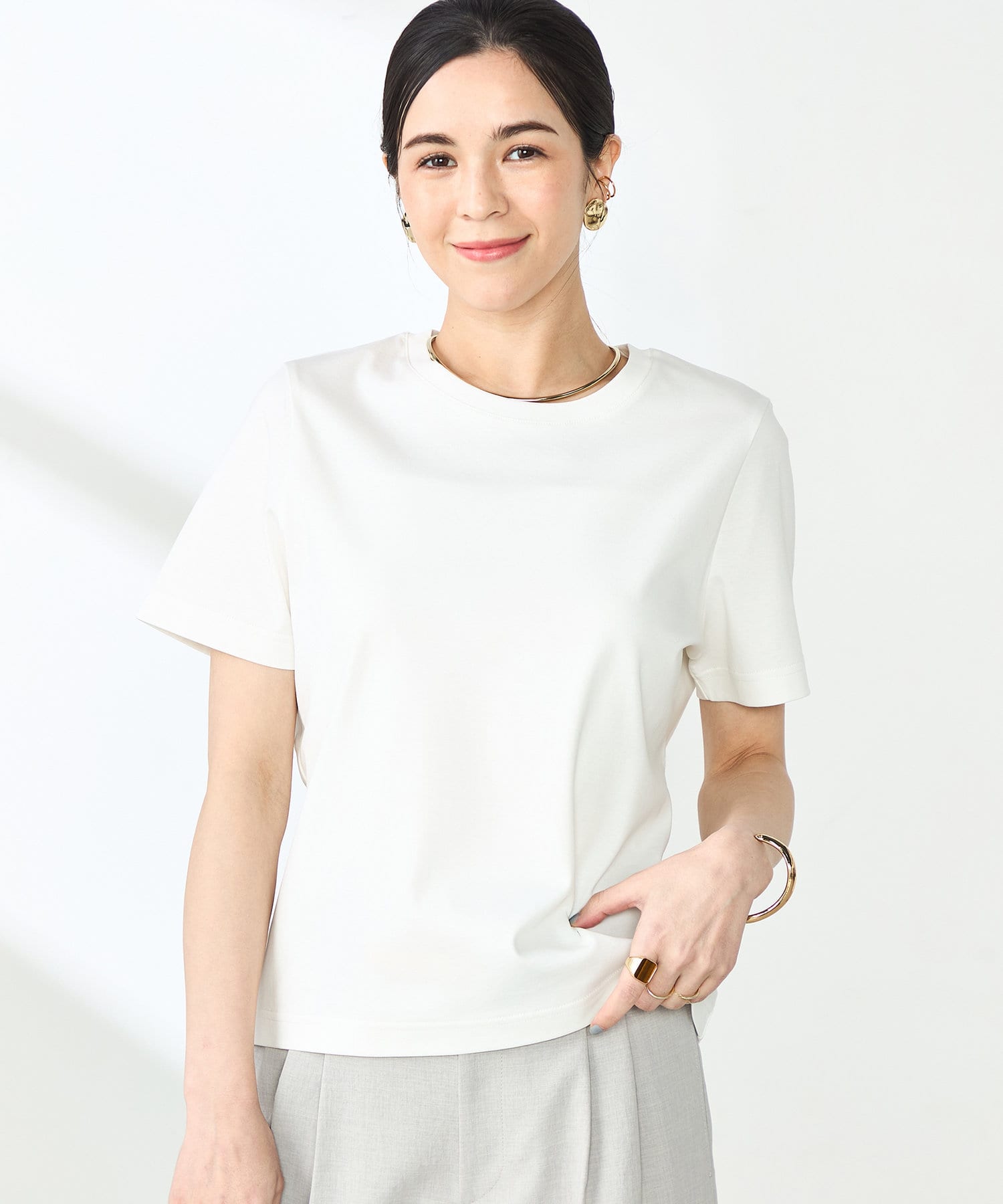 NOLLEY'S(ノーリーズ) W&W 半袖Tシャツ