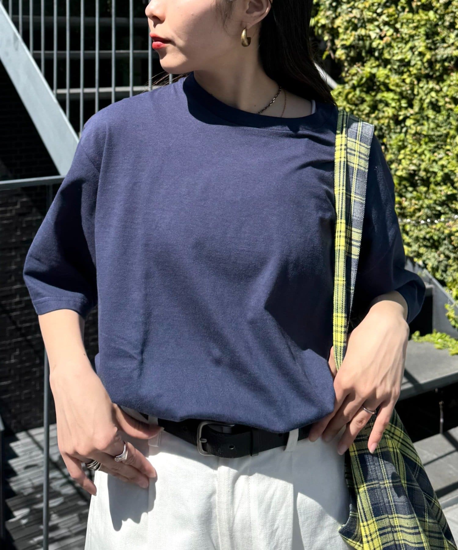 カラバリ豊富の11色展開☆絶対に1枚は持っておきたい"プチプラTEE"■デザイン大人カジュアルコーデには欠かせない、シンプルTシャツが登場！【汗じみ防止】【抗菌防臭】【撥水加工】を