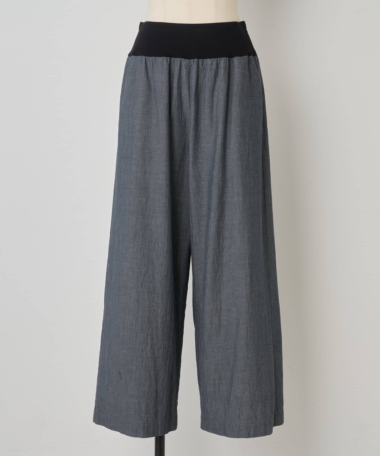 BEARDSLEY(ビアズリー) 綿ワッシャーウエストリブパンツ