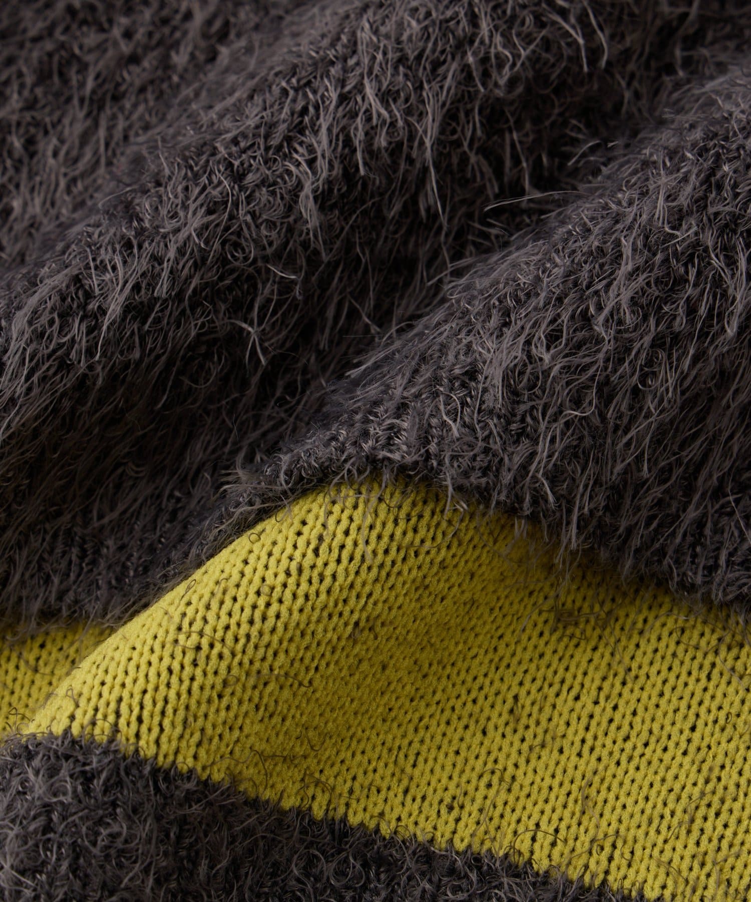 un dix cors(アンディコール) 《幅広く楽しめる◎》前後2WAYダブルフェイスシャギーニット