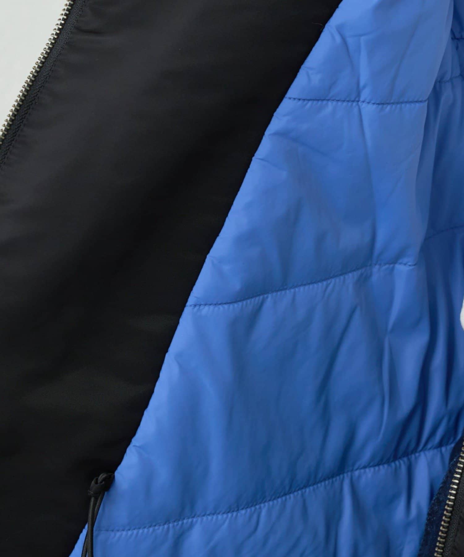 un dix cors(アンディコール) 《大人カジュアルに》ナイロン中綿フードMA-1ジャケット