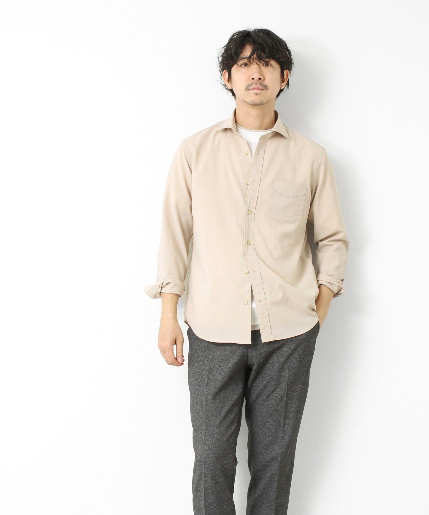 NOLLEY'S(ノーリーズ) EVALET《防しわ/ストレッチ》カッタウェイシャツ