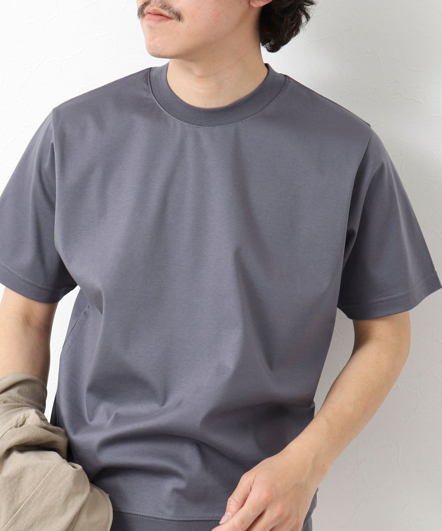 NOLLEY'S(ノーリーズ) 《ビジカジ対応》シルケットスムースドレスTシャツ