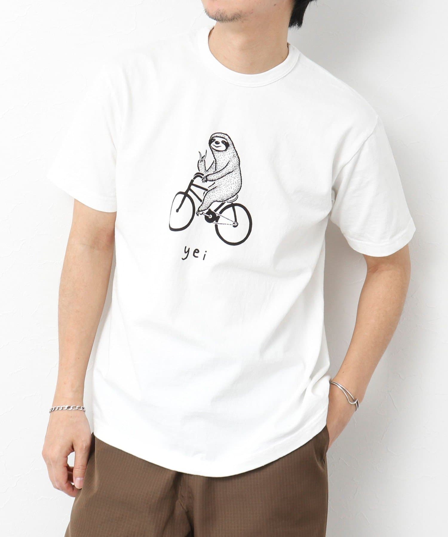 NOLLEY'S(ノーリーズ) 【STONEWOLD】yei プリントTシャツ
