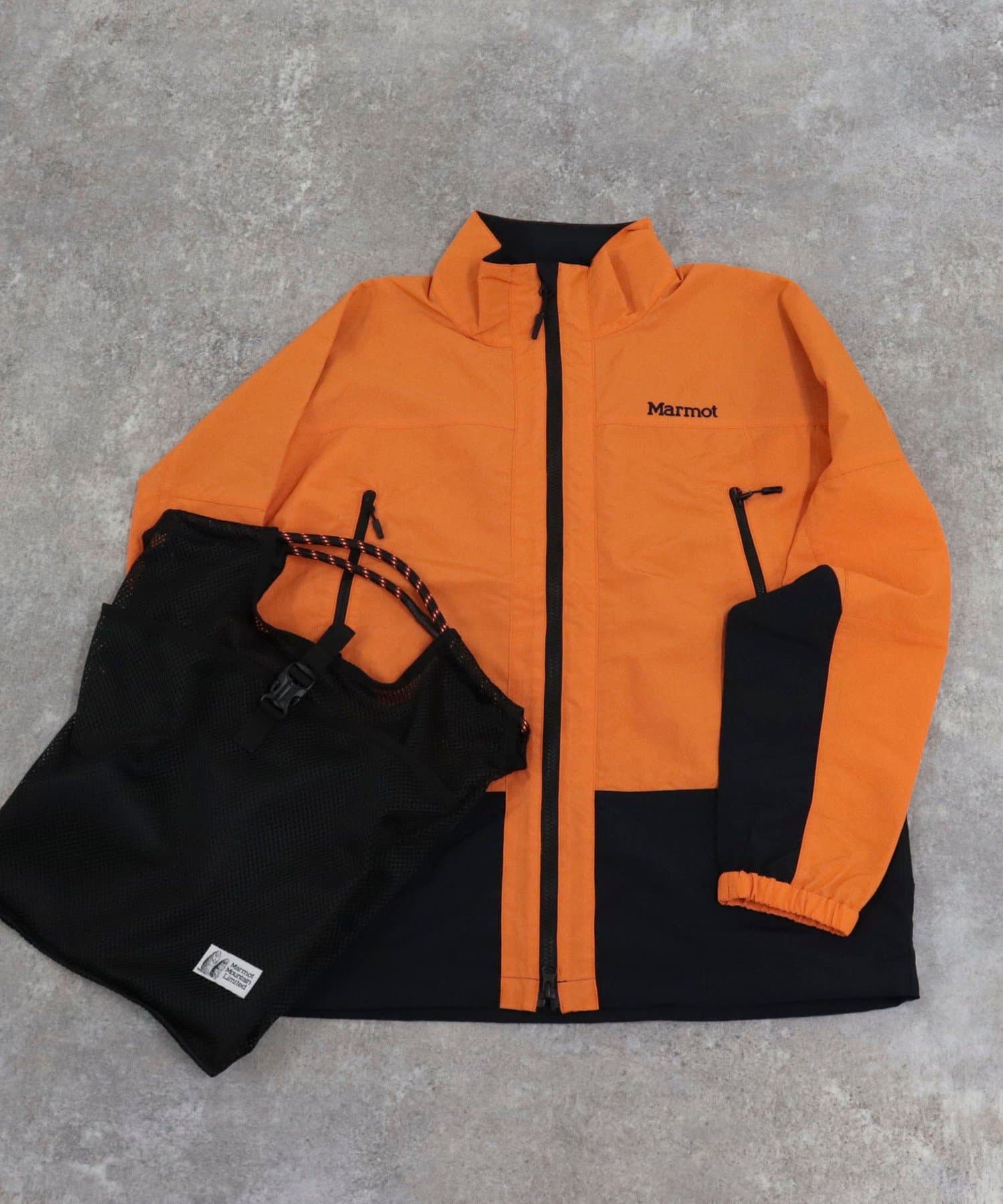 ◇Marmot◇【2025 SS】マルチに活躍するトラックジャケット●point・50dのナイロンタスラン糸を採用したトラックジャケット・オーソドックスなスタイルにやや大きめのシルエットが今の気分を演