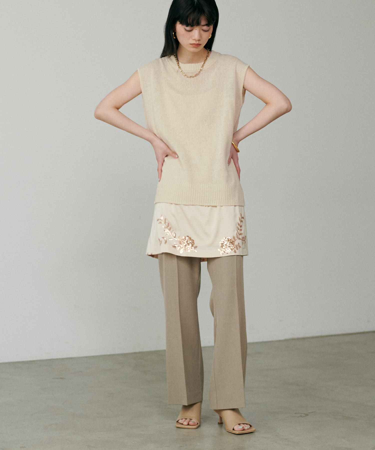 綿麻シアータンク | LARUTA(ラルータ)レディース | PAL CLOSET
