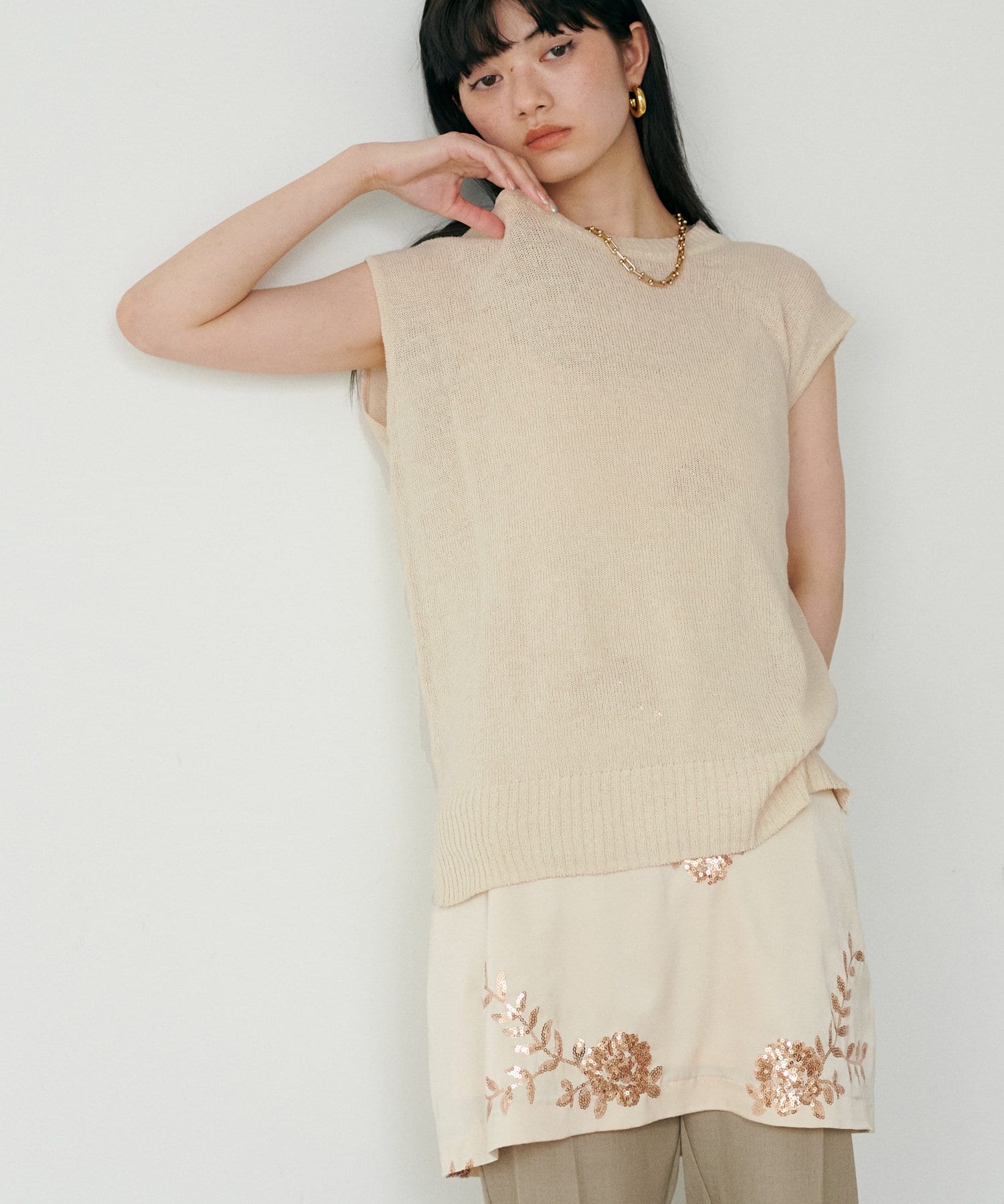 綿麻シアータンク | LARUTA(ラルータ)レディース | PAL CLOSET